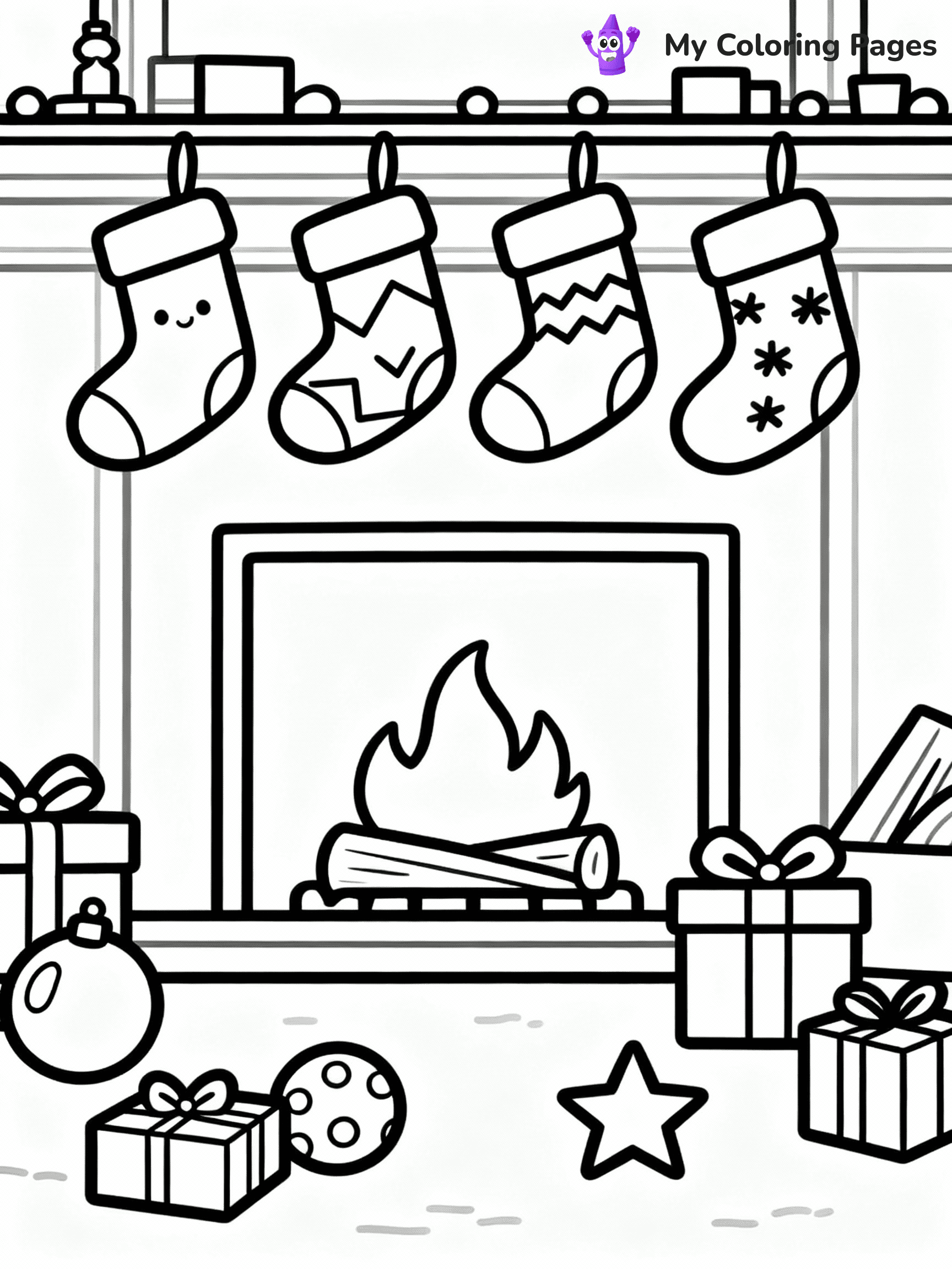 Present Coloring Pages - 3