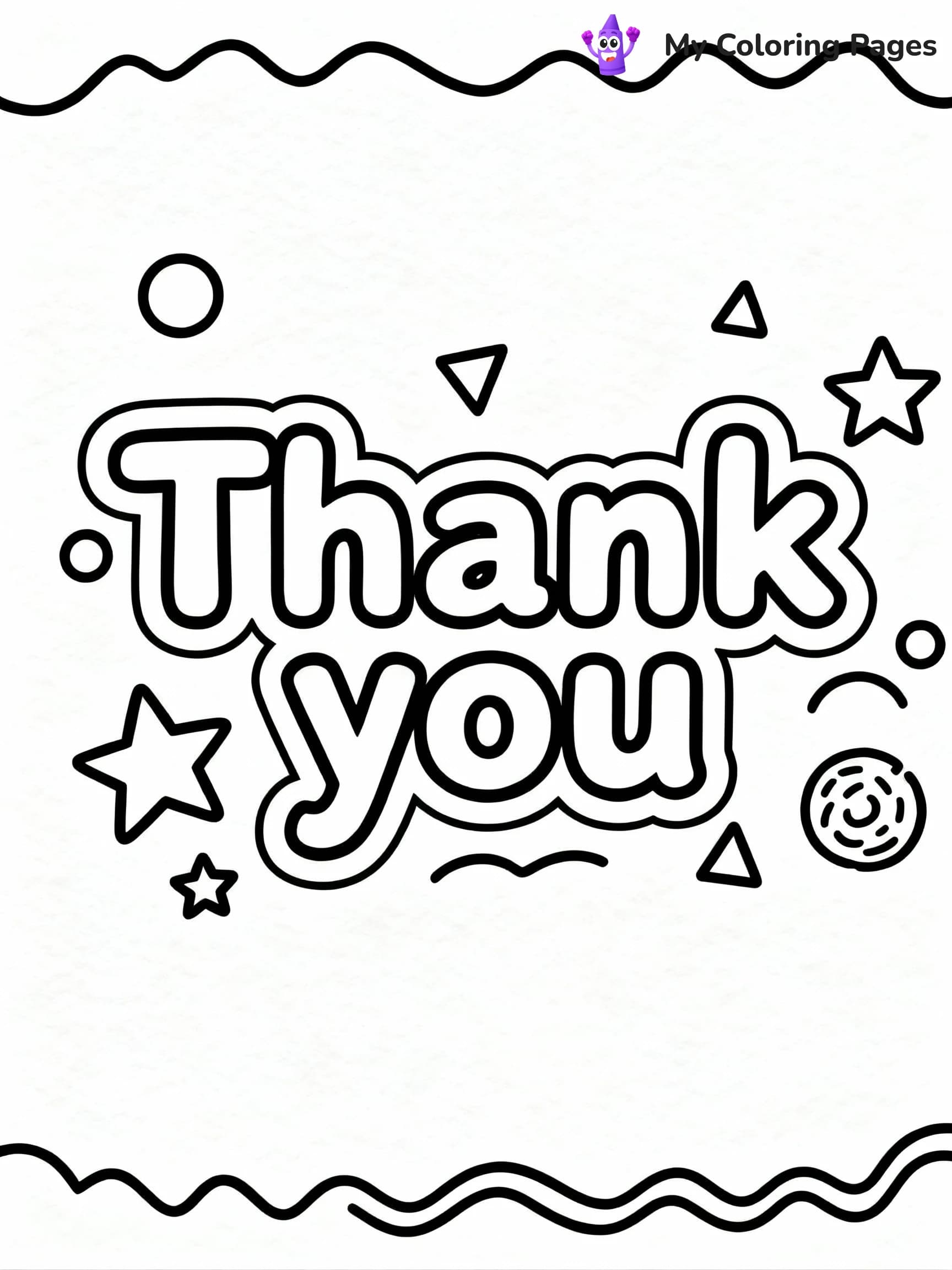 Thank You Coloring Pages - 7