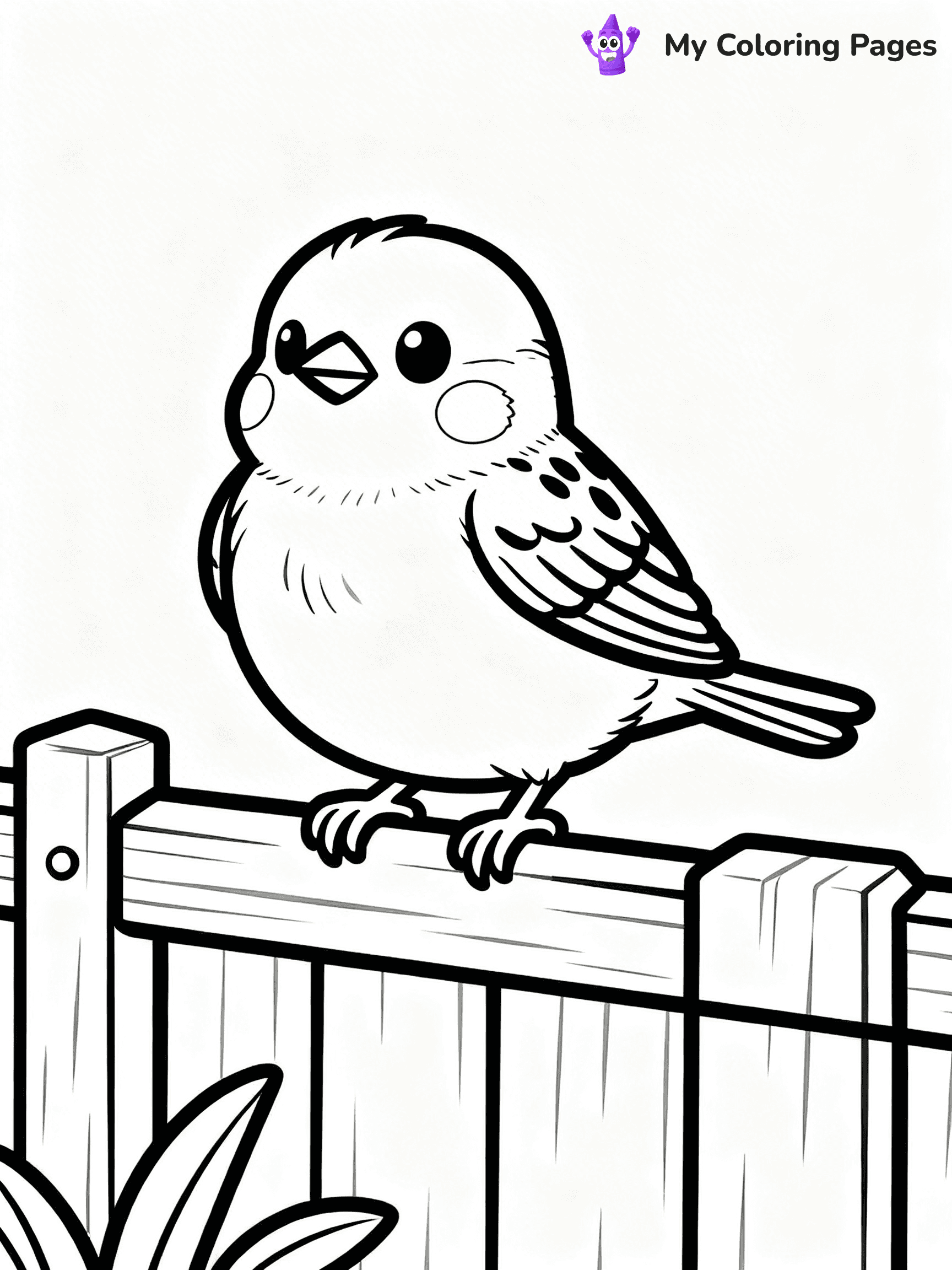Baby Bird Coloring Pages - 41