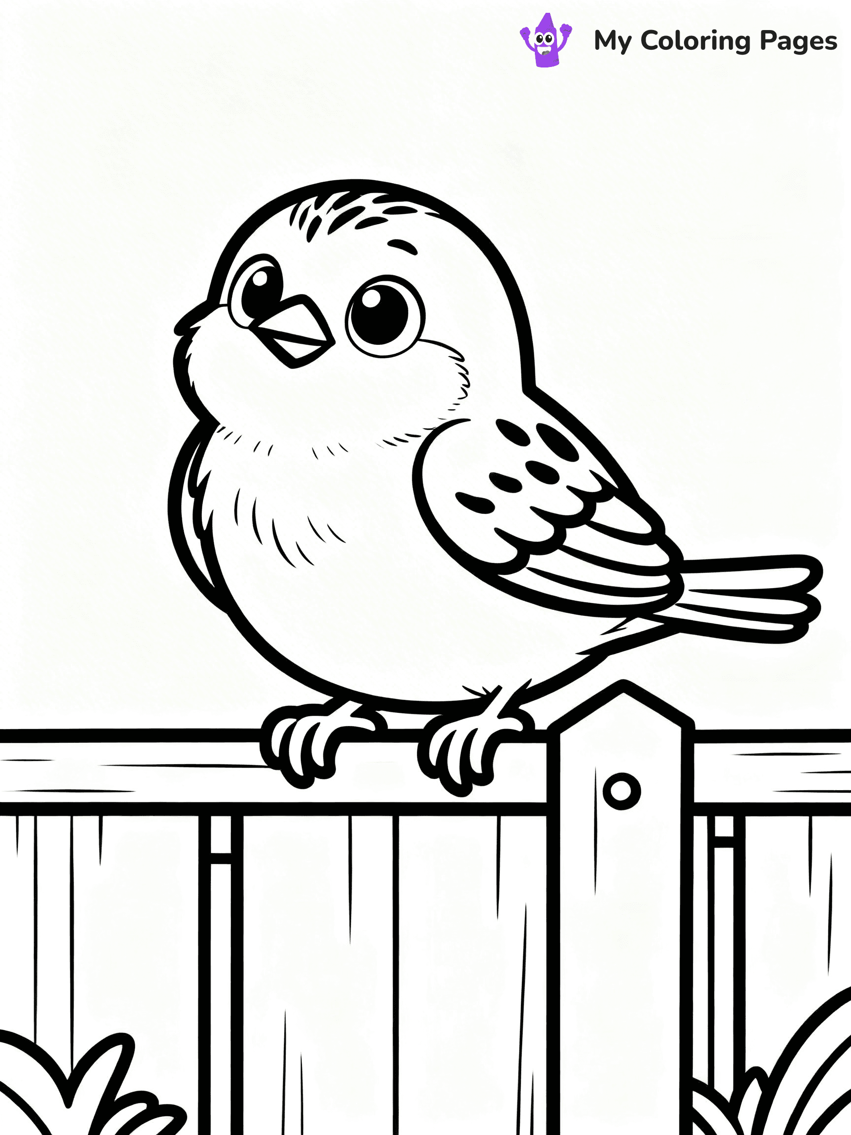Baby Bird Coloring Pages - 40