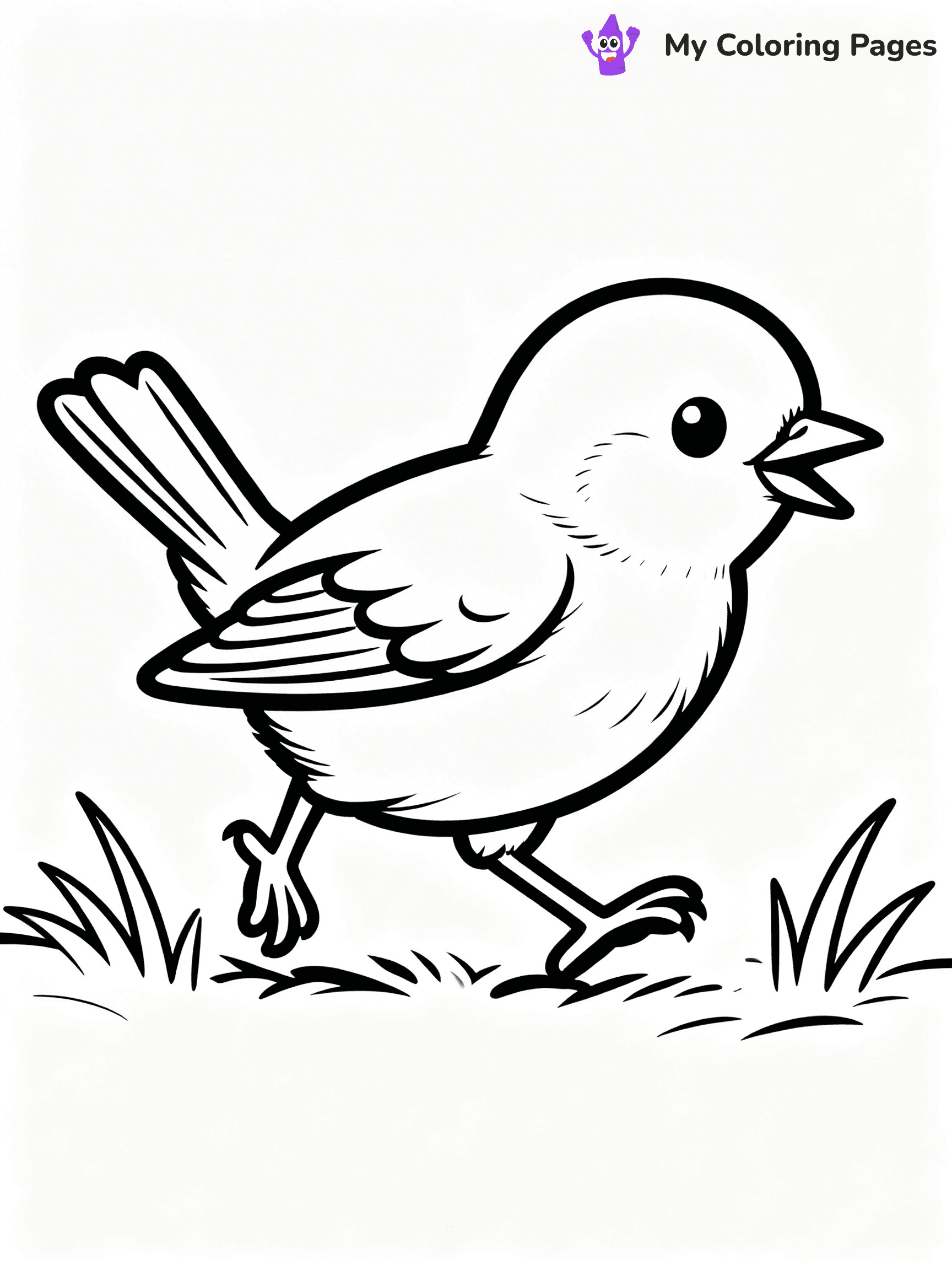 Baby Bird Coloring Pages - 36