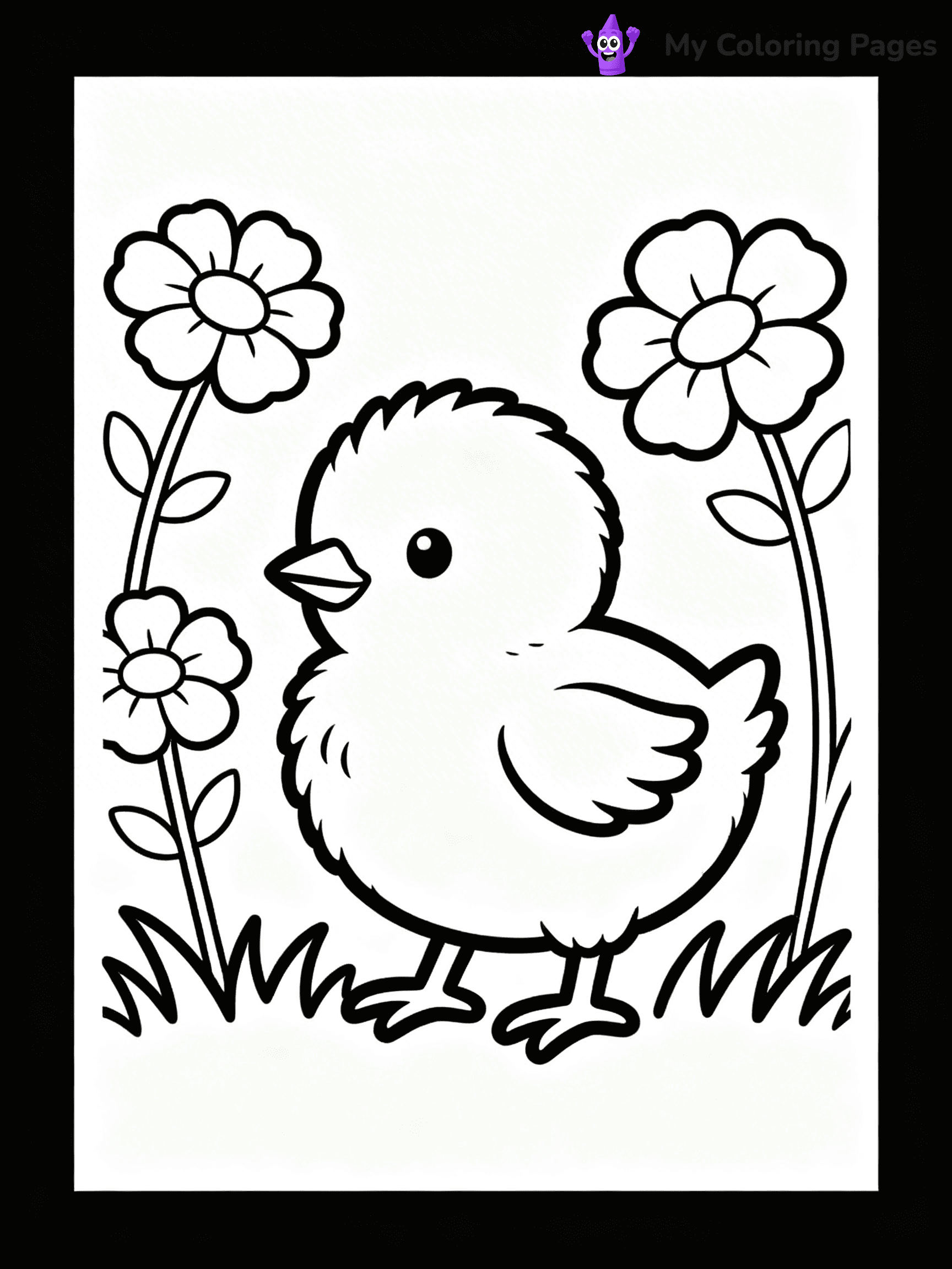 Baby Bird Coloring Pages - 30