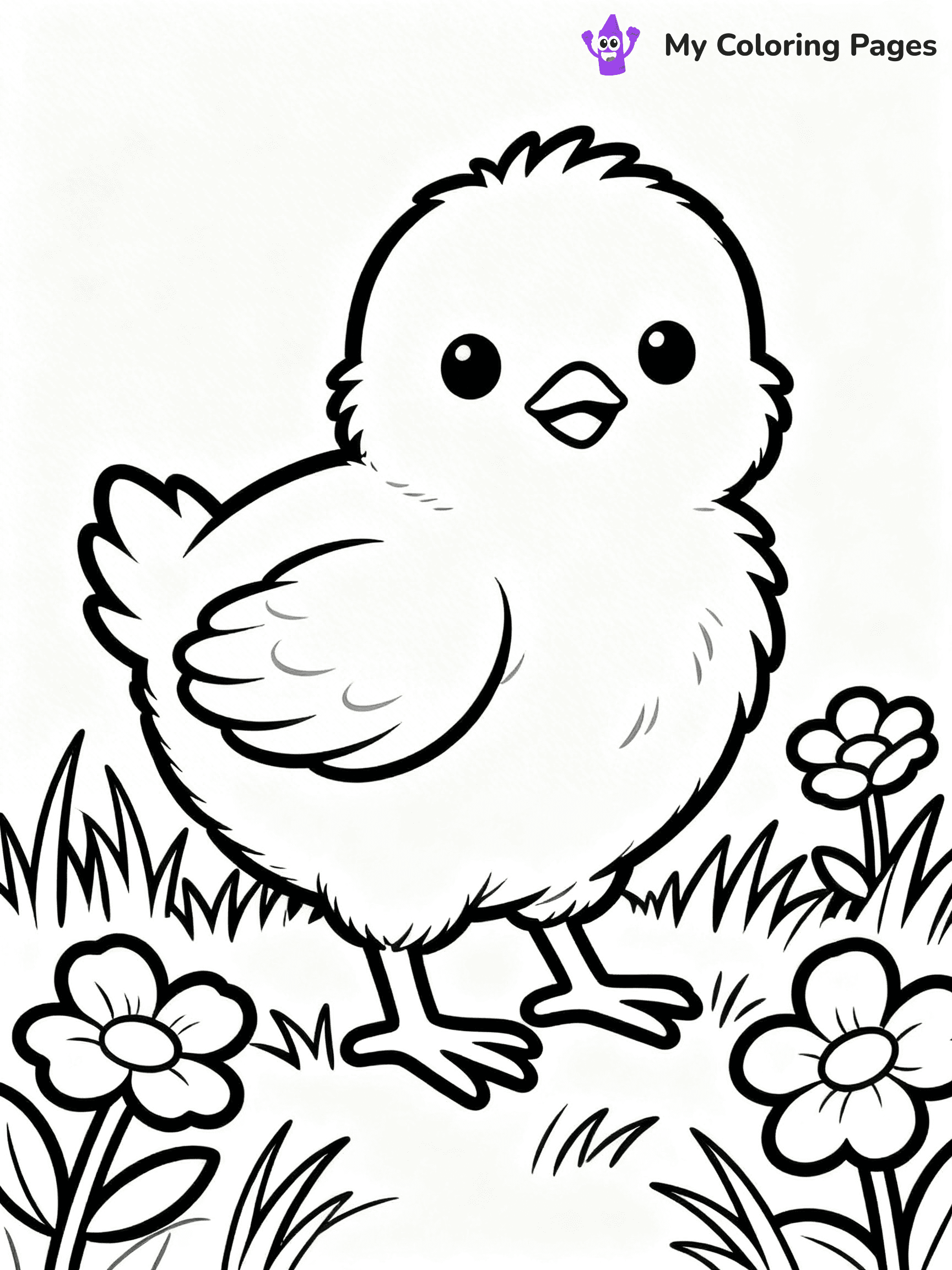 Baby Bird Coloring Pages - 29