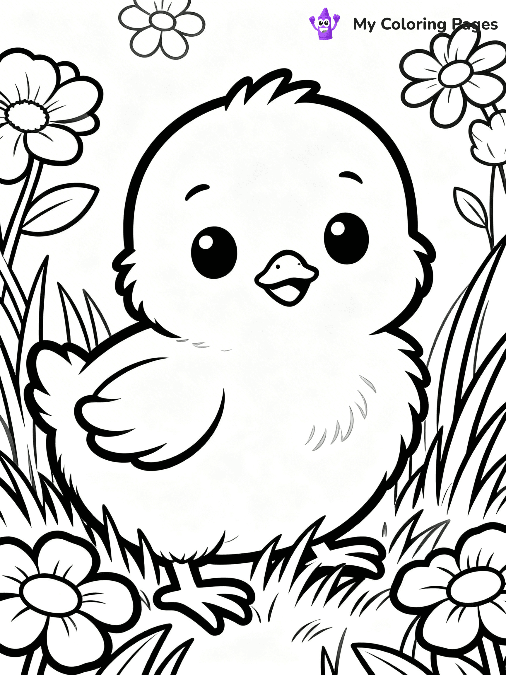 Baby Bird Coloring Pages - 27
