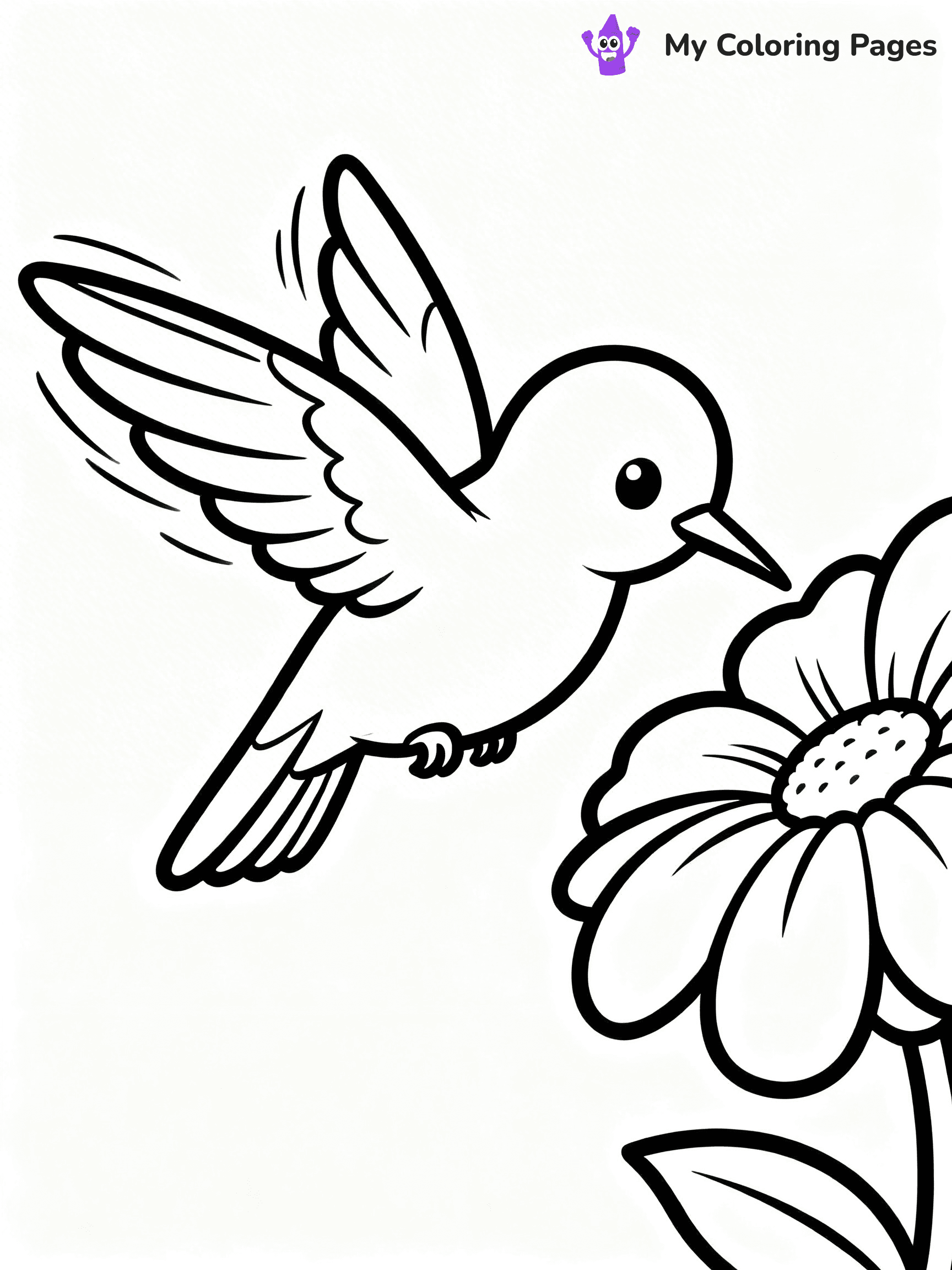 Baby Bird Coloring Pages - 12