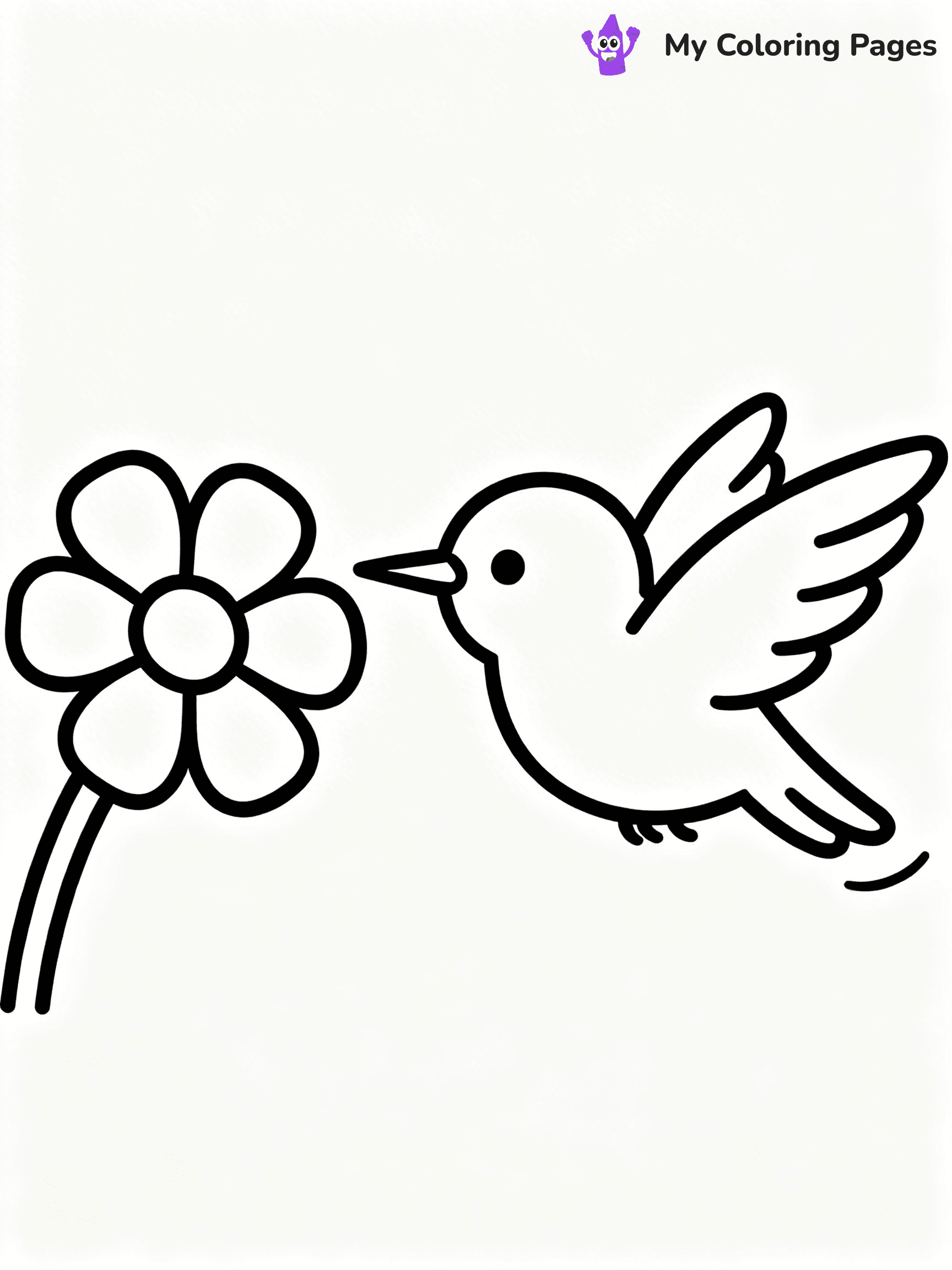 Baby Bird Coloring Pages - 11