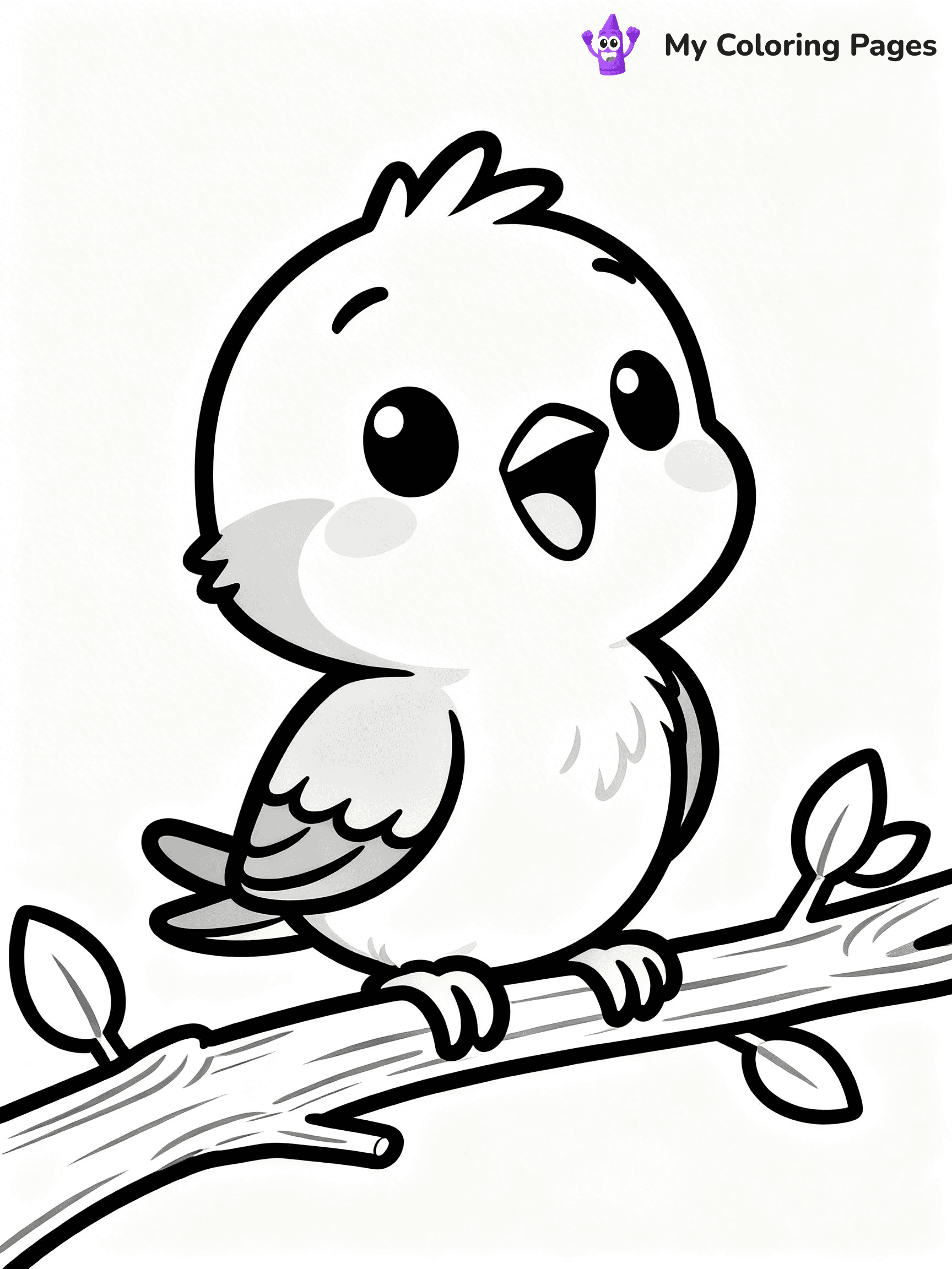 Baby Bird Coloring Pages - 5