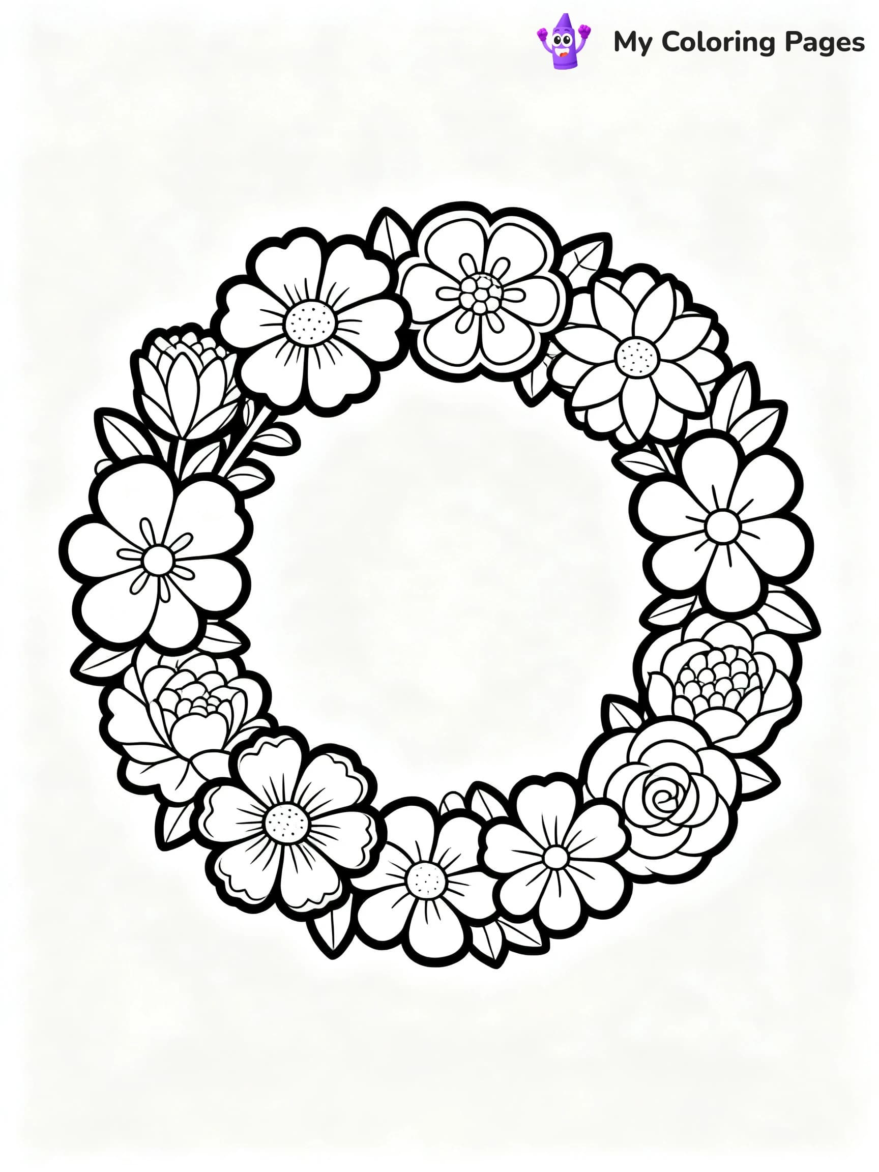 Spring Coloring Pages For Adults - 19
