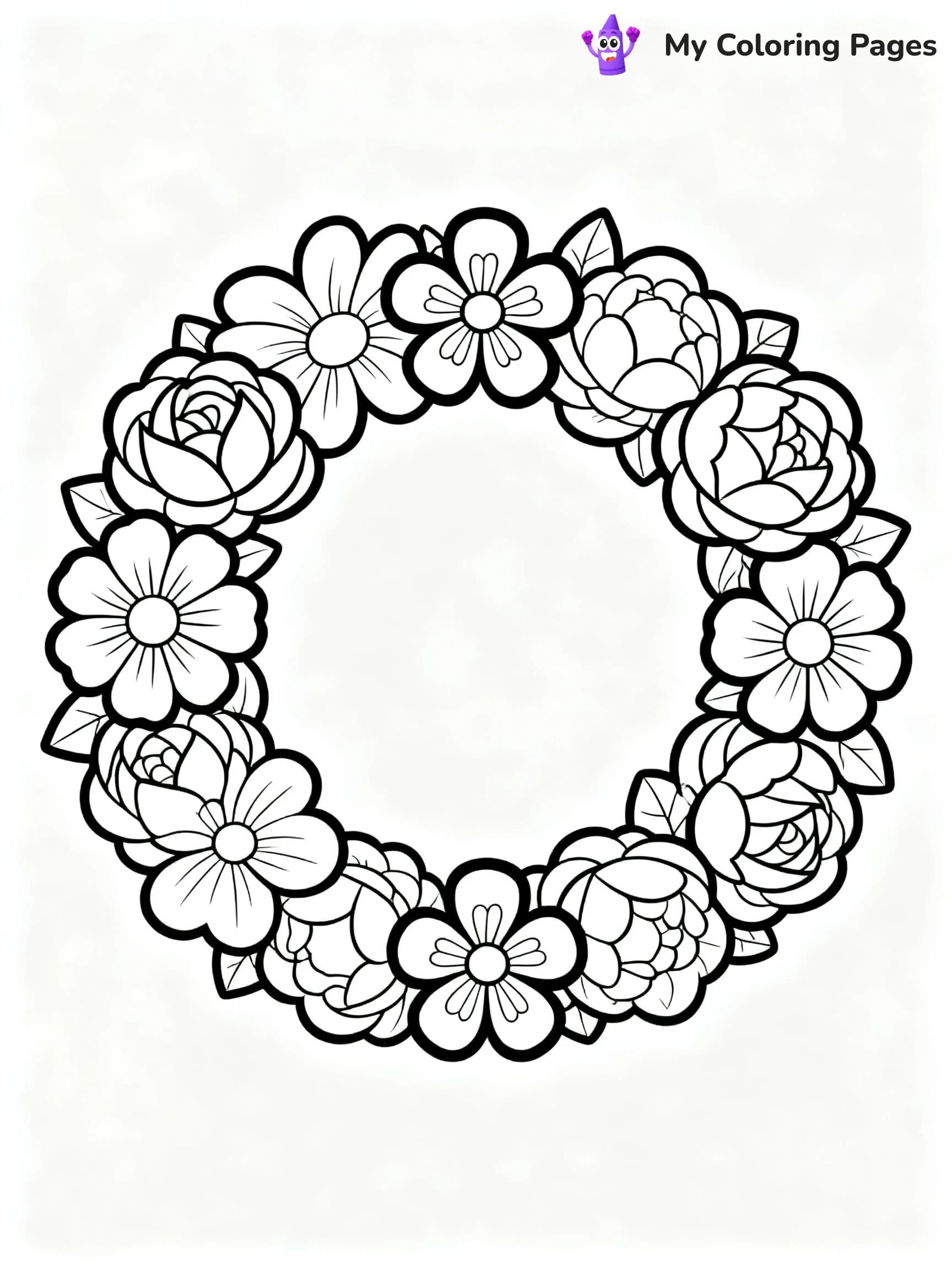 Spring Coloring Pages For Adults - 18