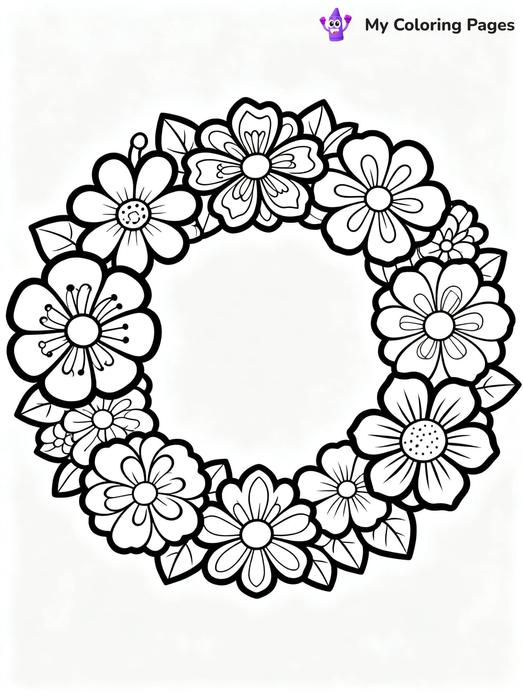 Spring Coloring Pages For Adults - 17