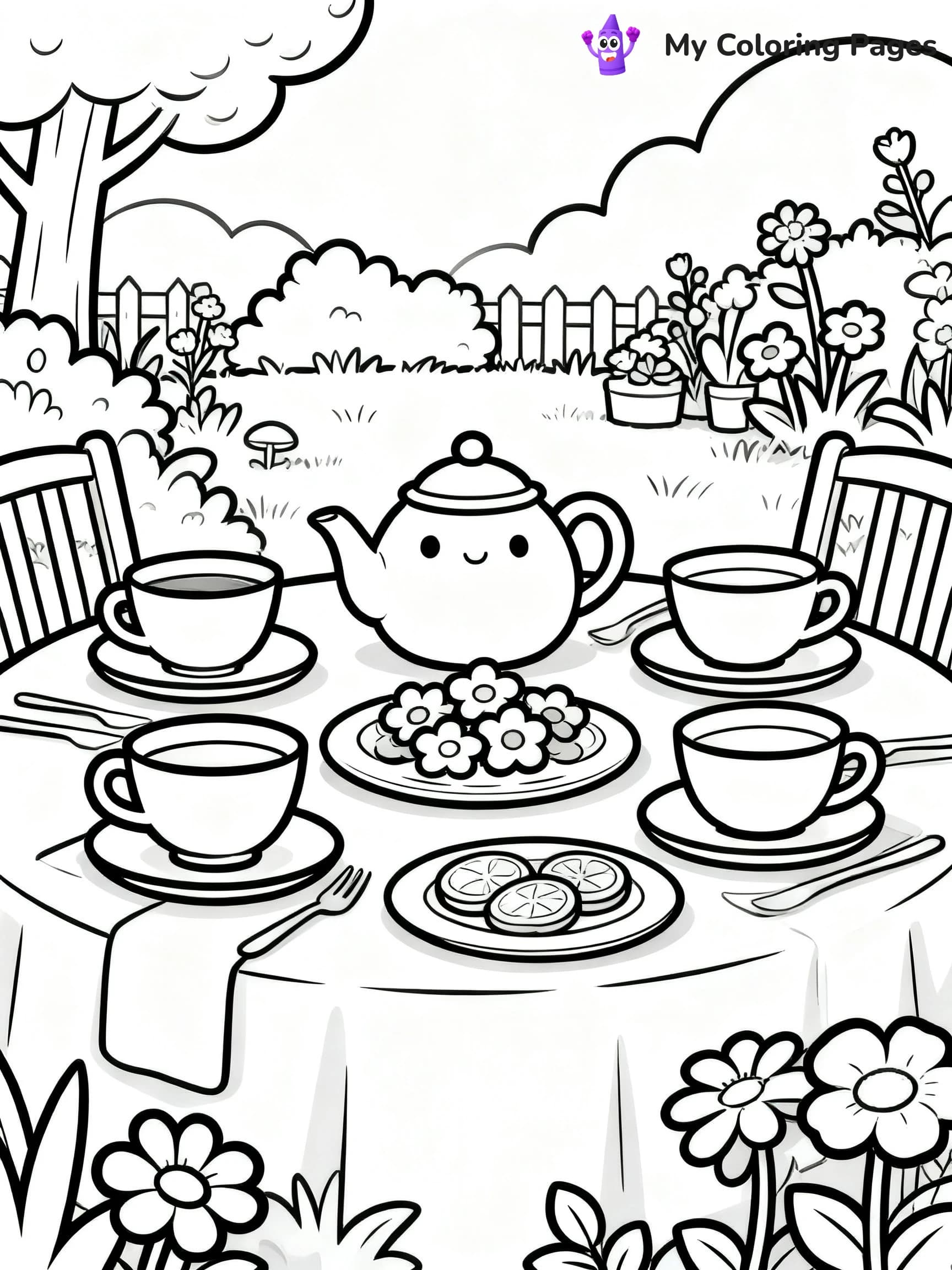 Spring Coloring Pages For Adults - 12