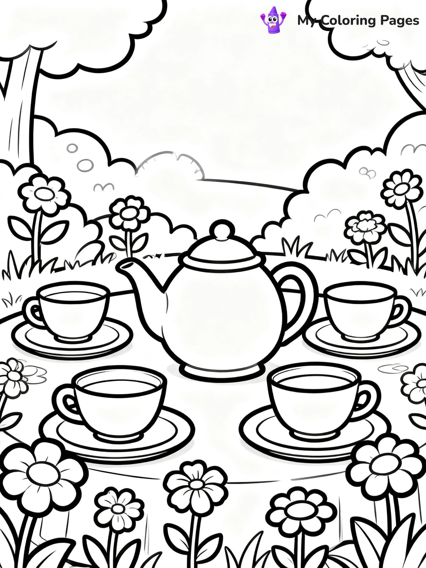 Spring Coloring Pages For Adults - 11