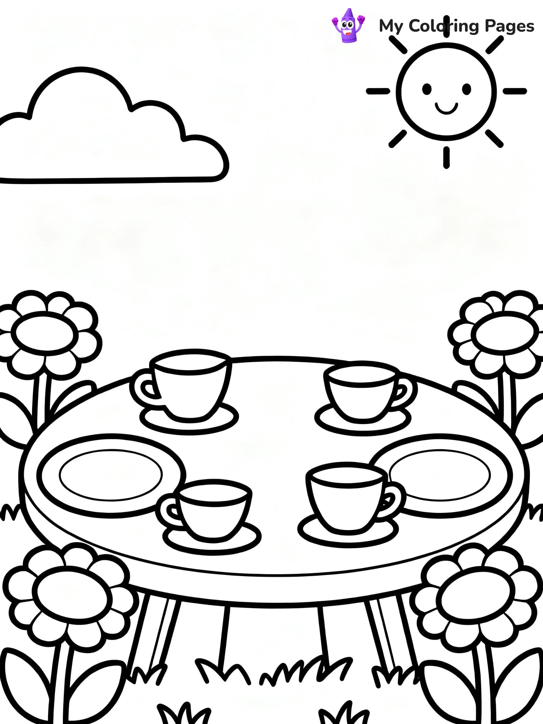 Spring Coloring Pages For Adults - 9
