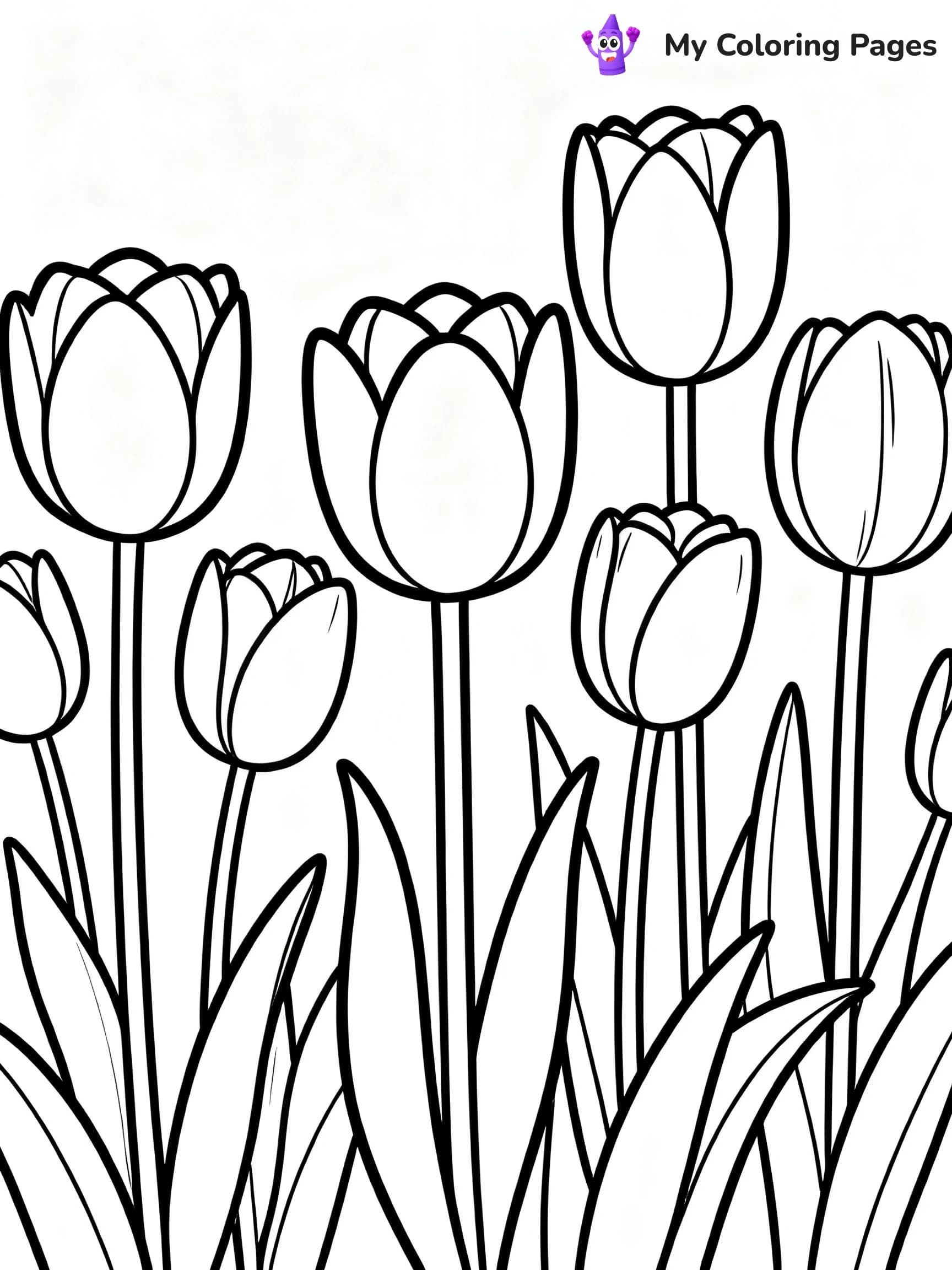 Spring Coloring Pages For Adults - 7