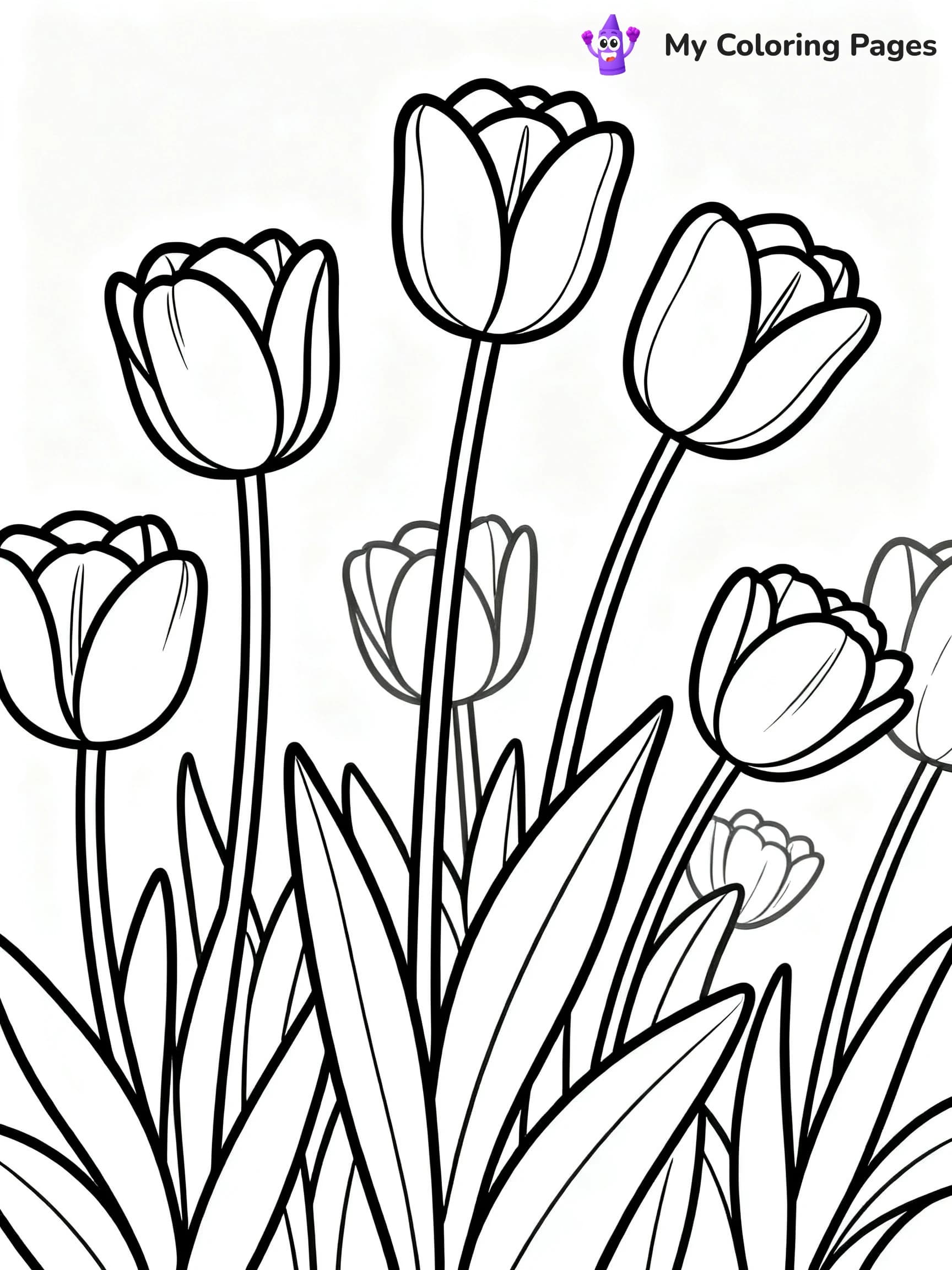Spring Coloring Pages For Adults - 5