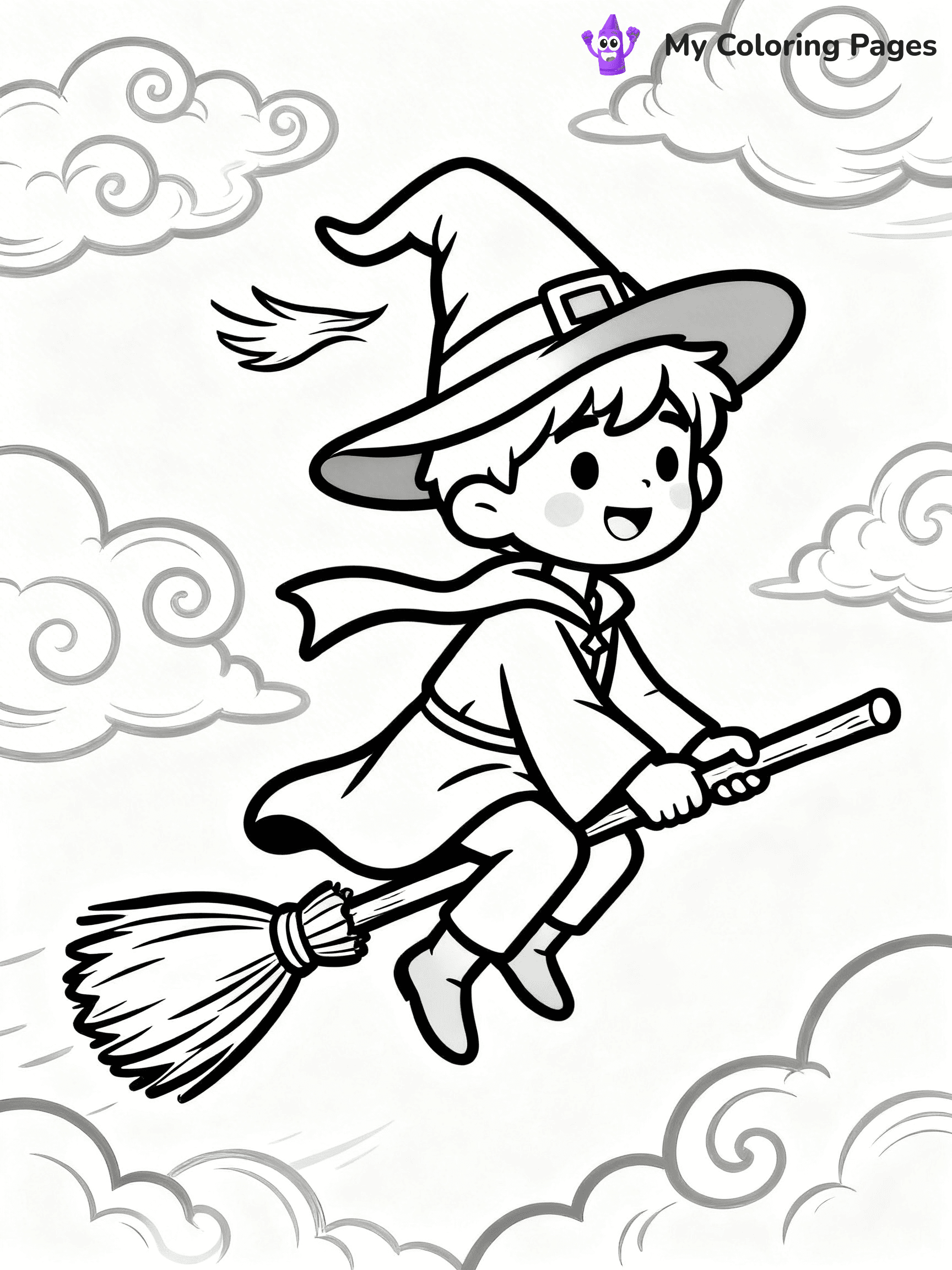 Wizard Coloring Pages - 16