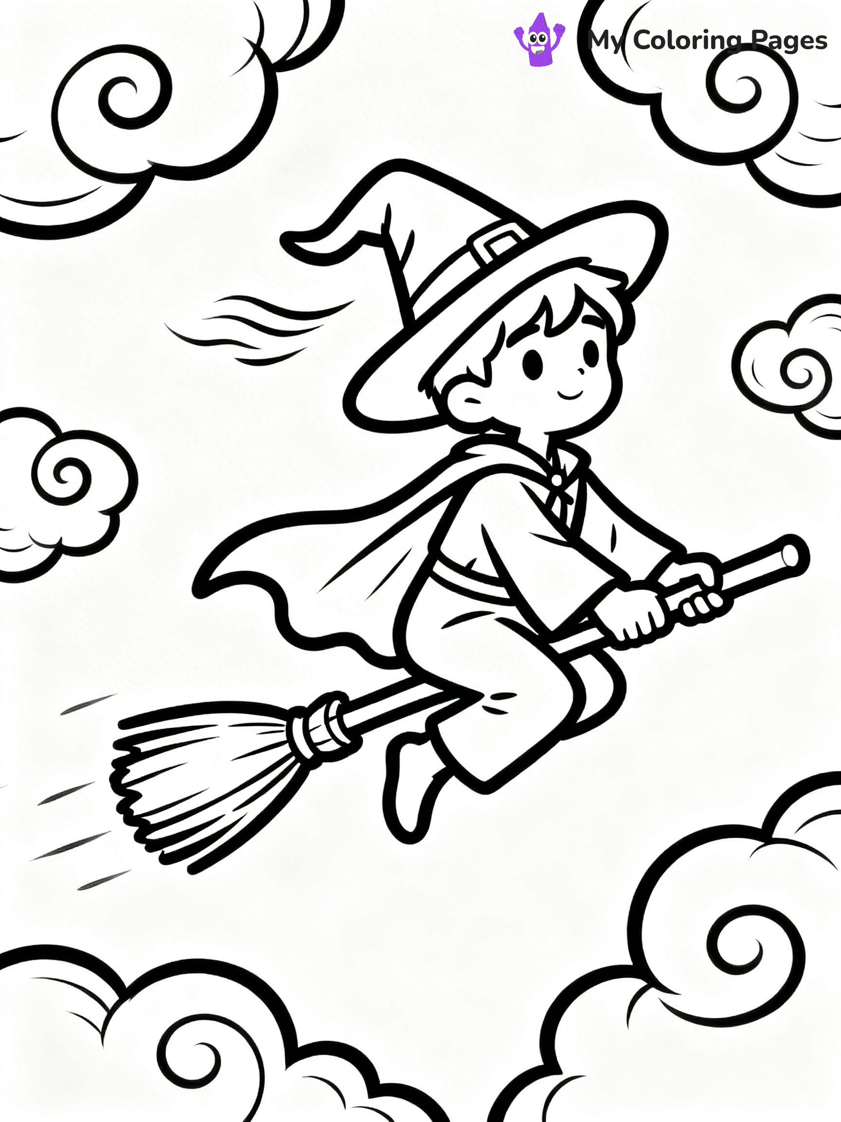 Wizard Coloring Pages - 15