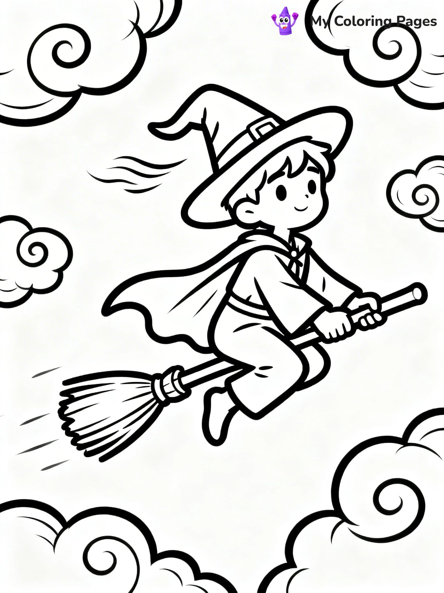 Wizard Coloring Pages - 15