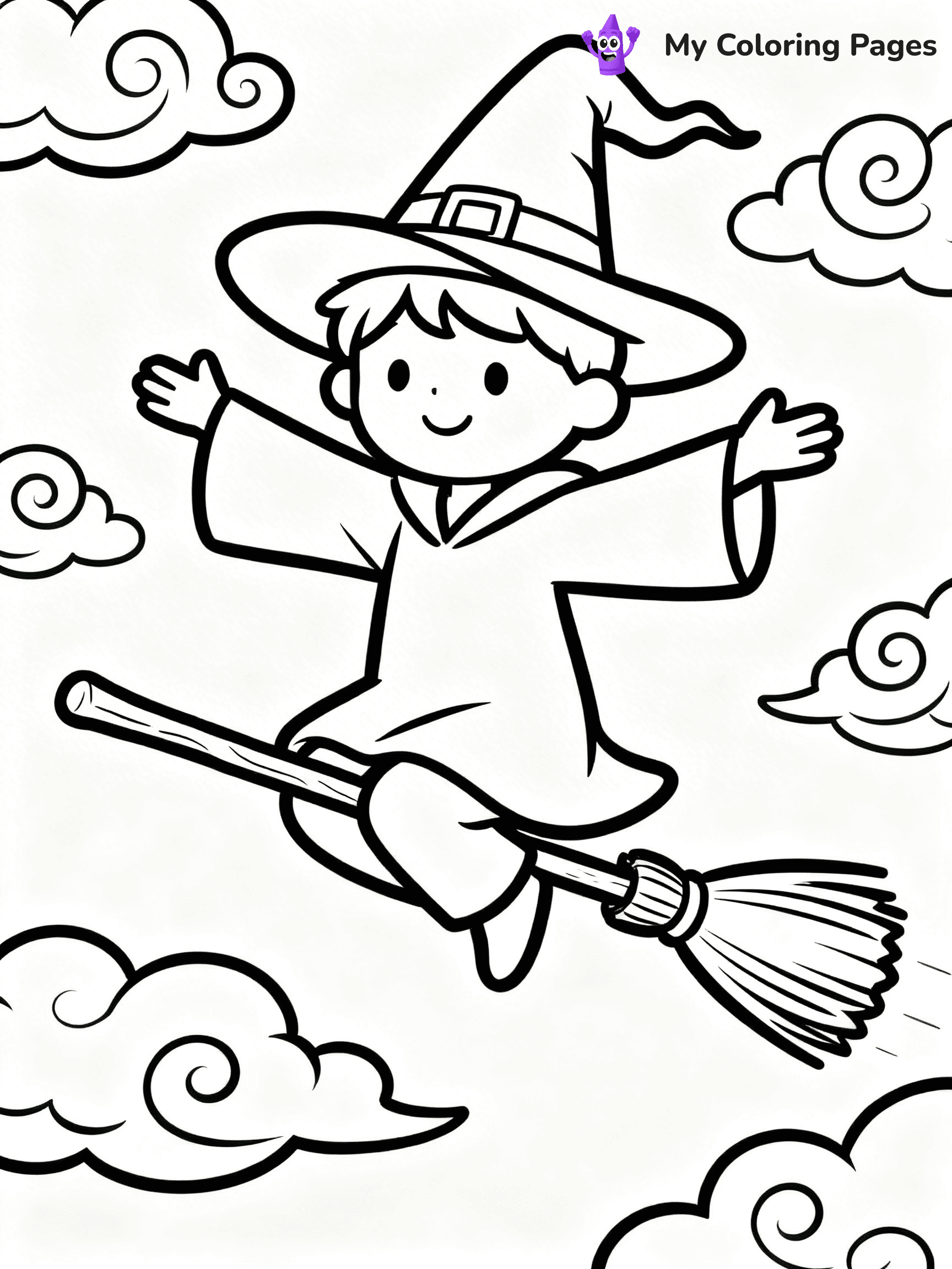 Wizard Coloring Pages - 14