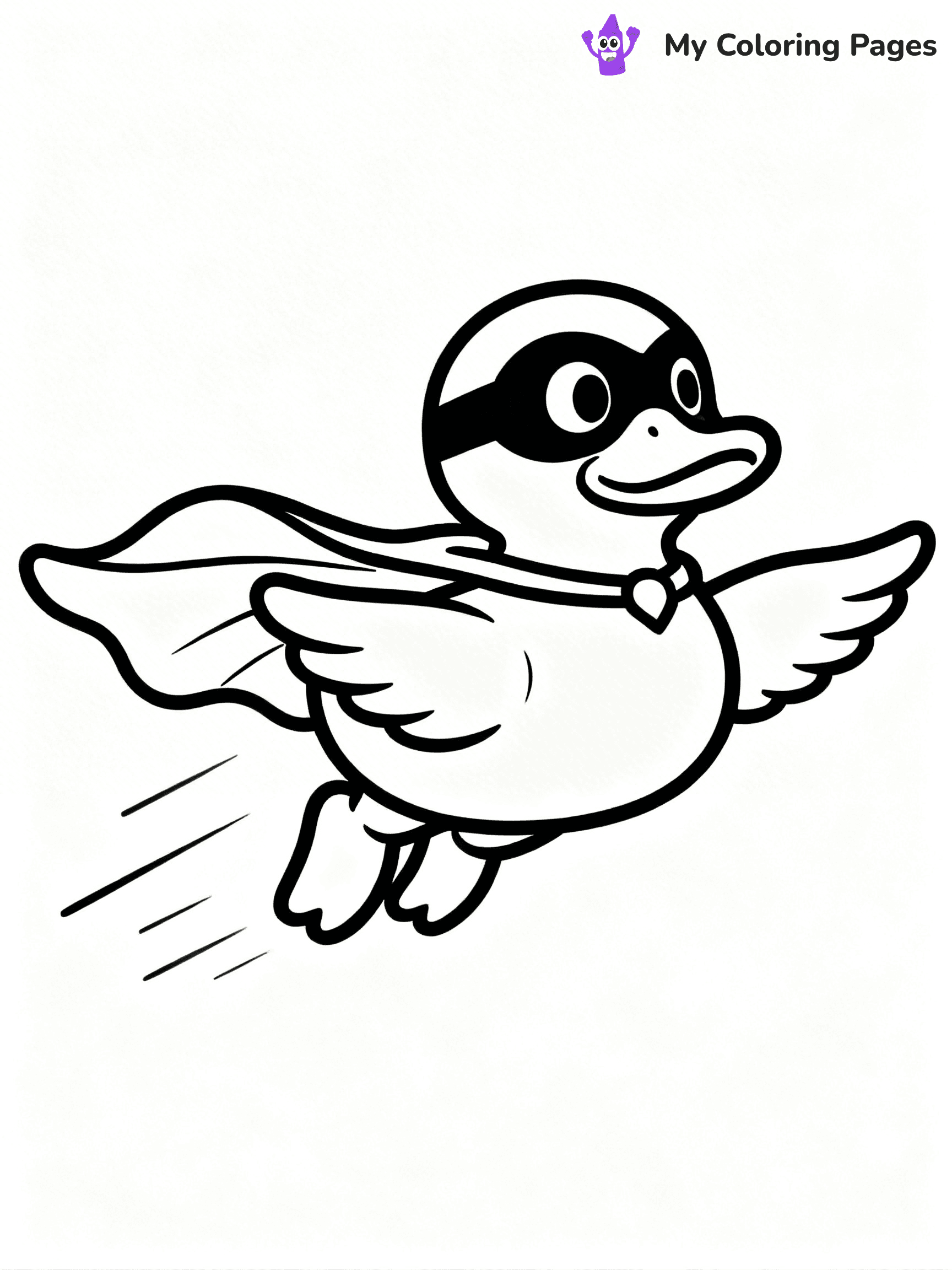 Rubber Duck Coloring Pages - 6