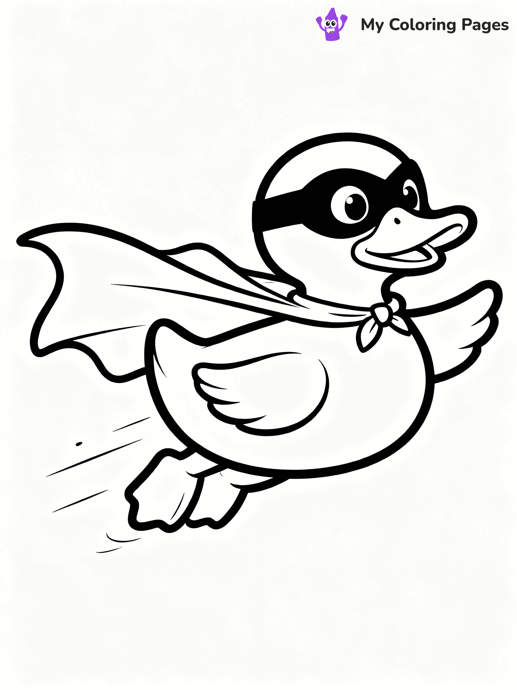 Rubber Duck Coloring Pages - 4