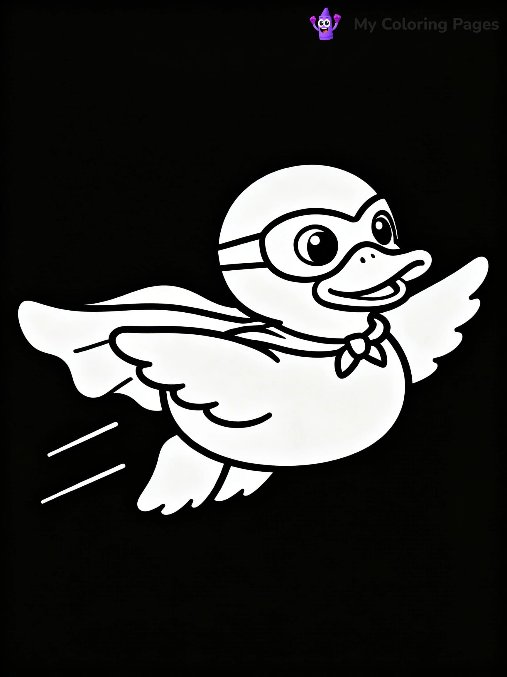 Rubber Duck Coloring Pages - 2