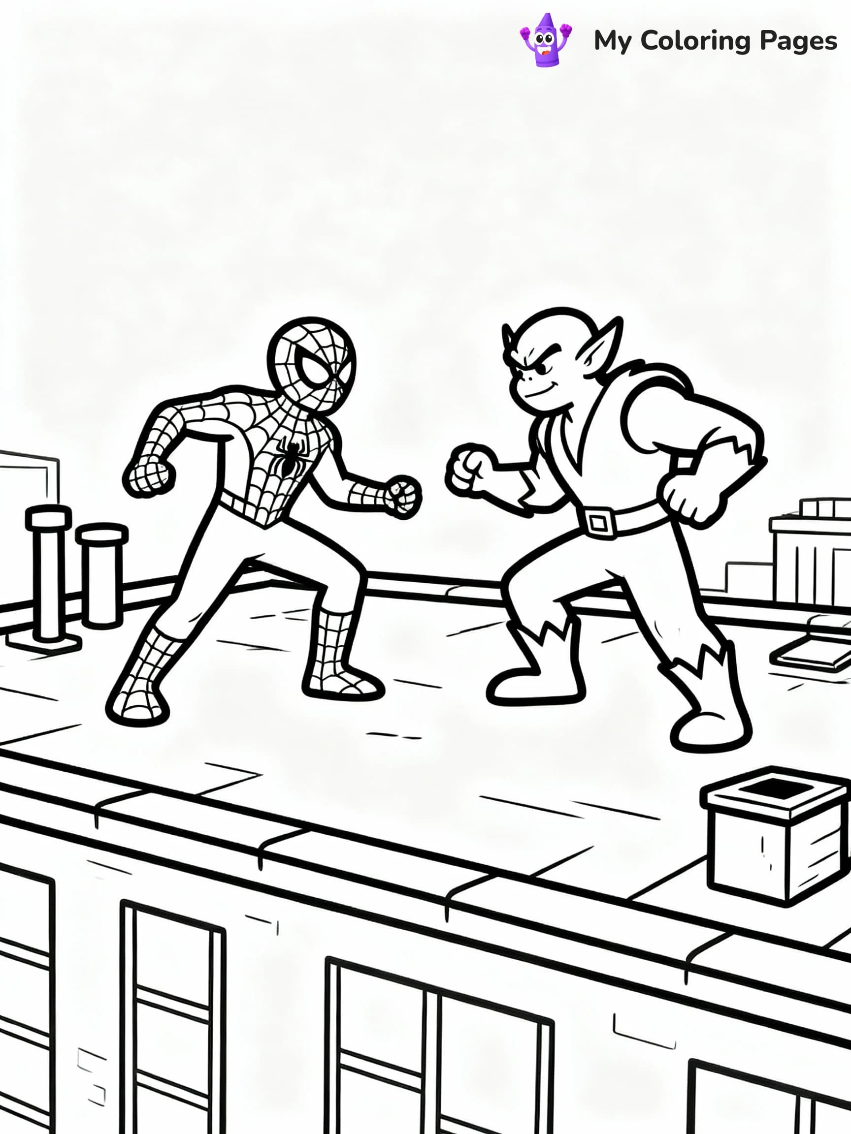 Spiderman Coloring Pages - 10