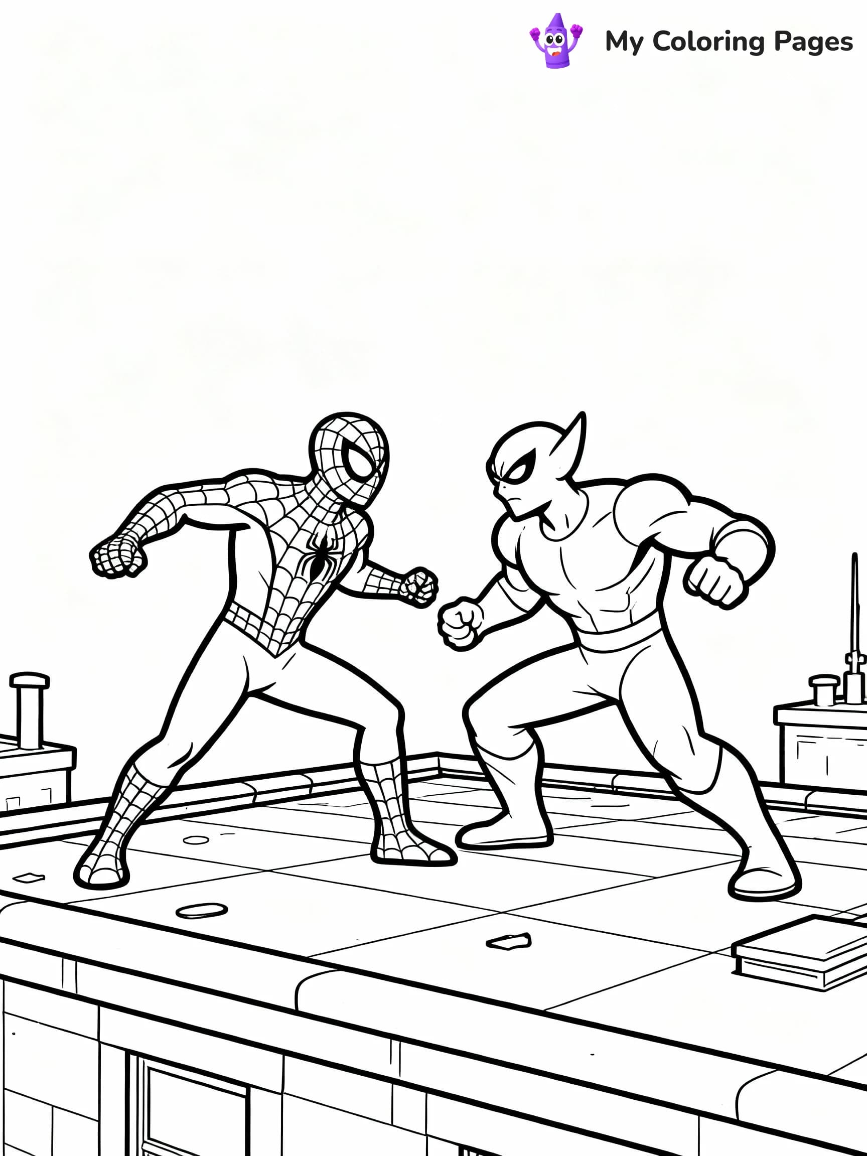 Spiderman Coloring Pages - 9