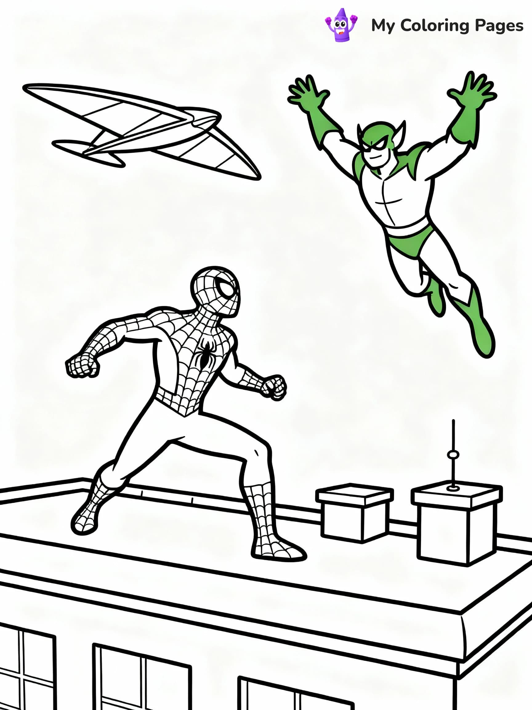 Spiderman Coloring Pages - 8