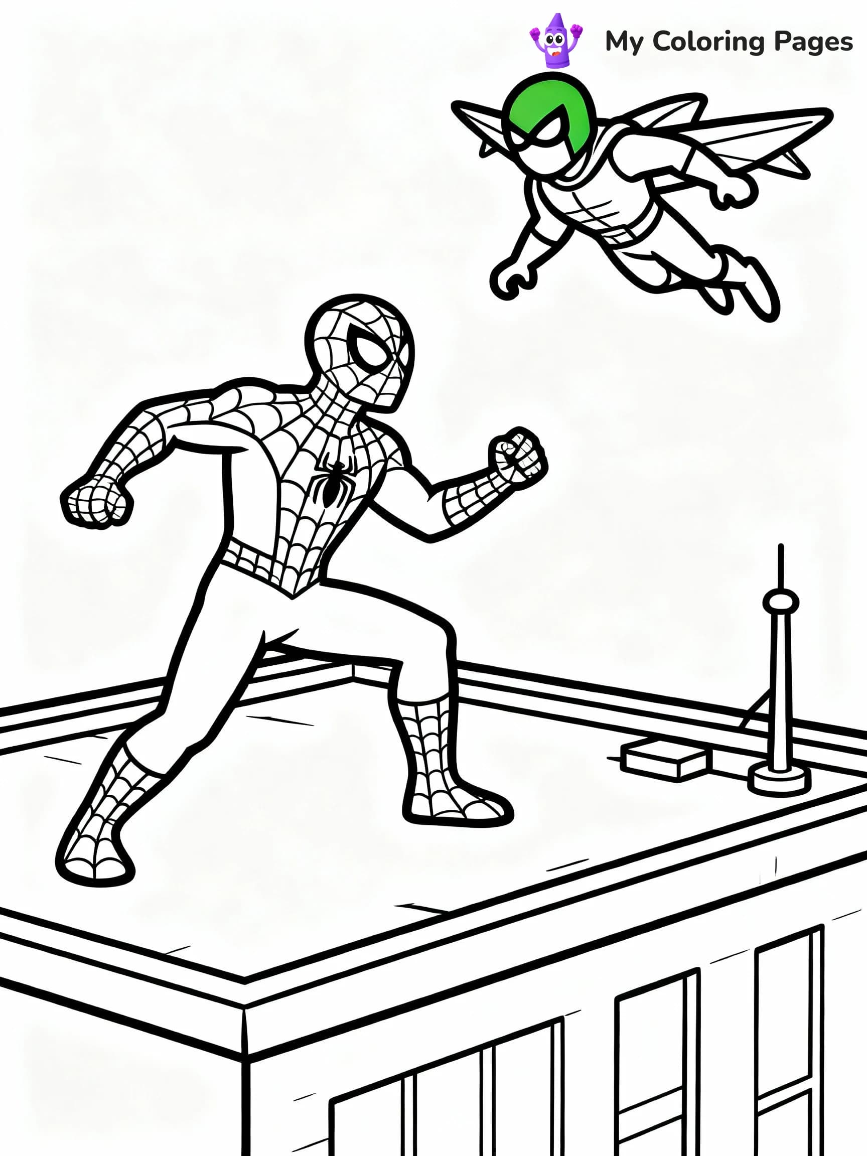 Spiderman Coloring Pages - 7