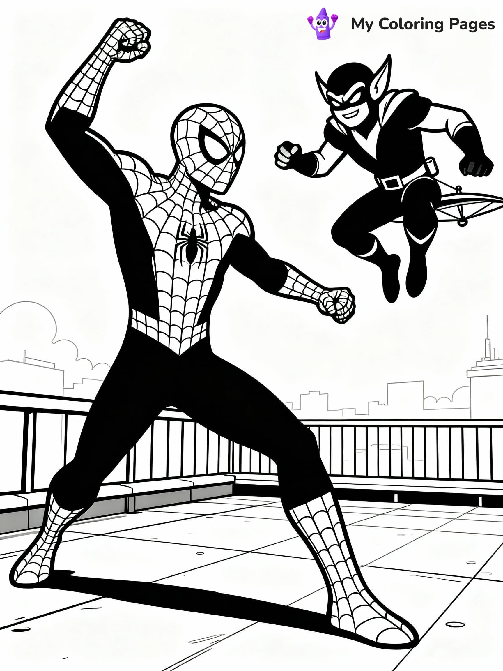 Spiderman Coloring Pages - 6