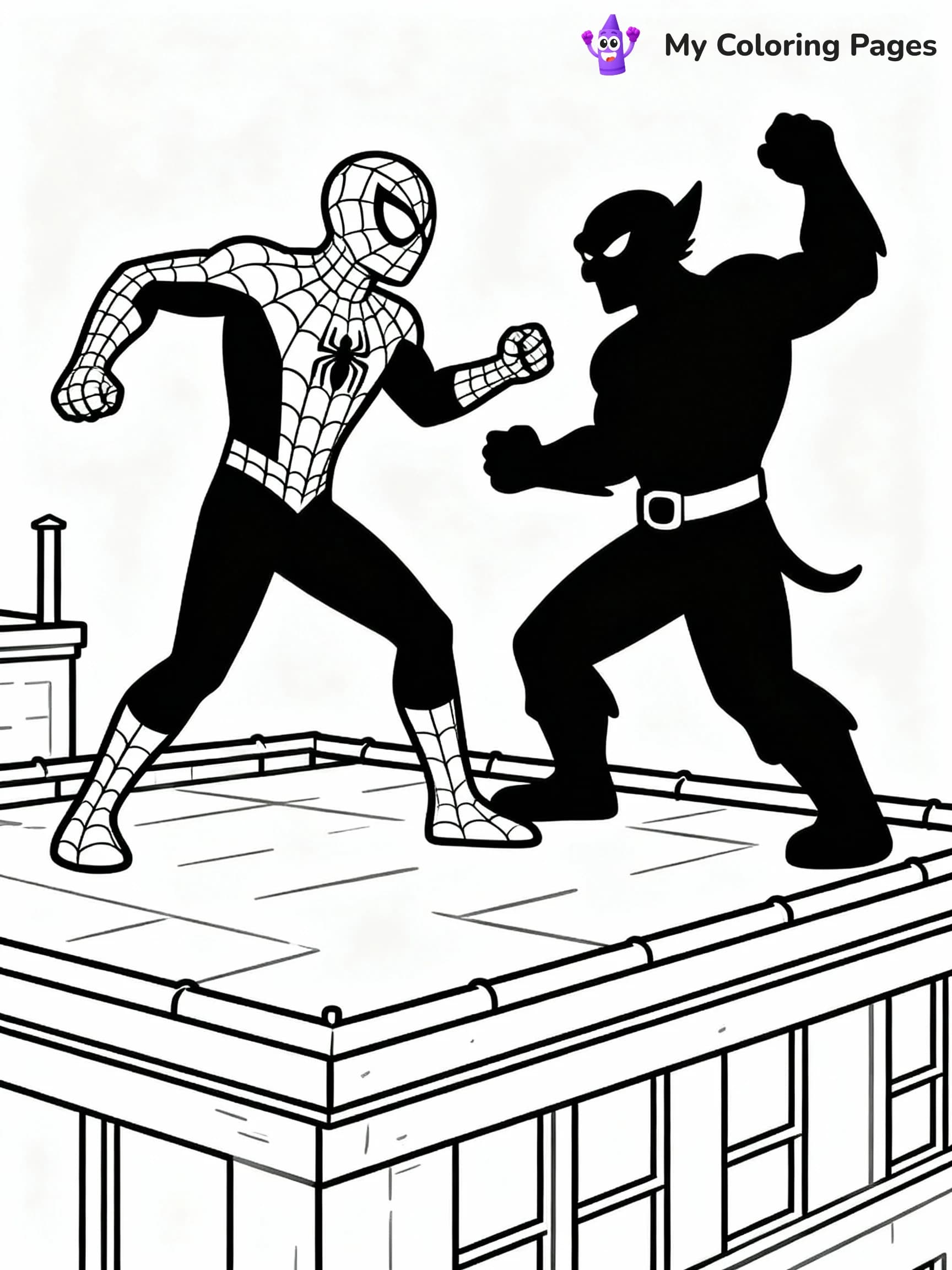 Spiderman Coloring Pages - 4