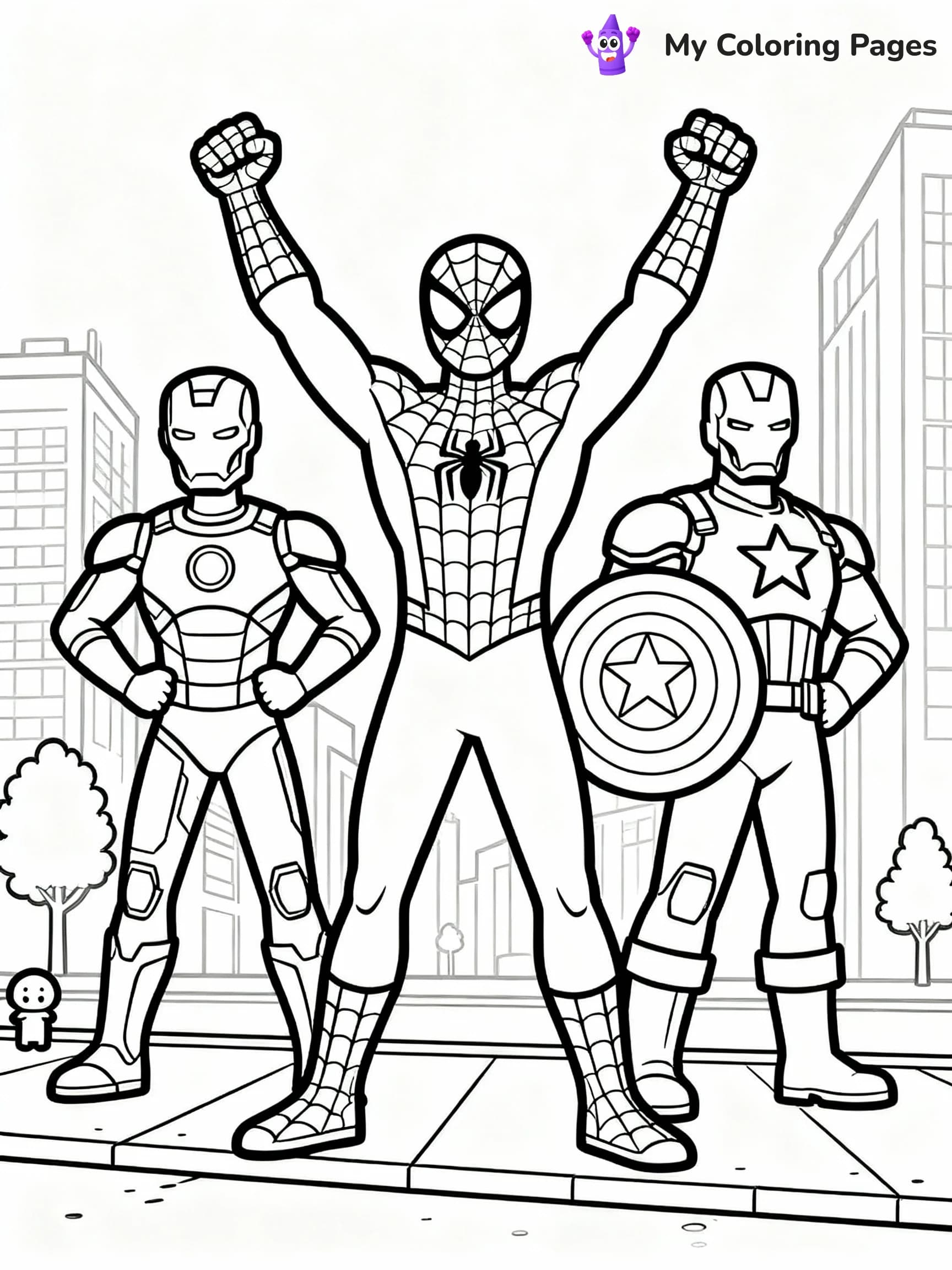 Spiderman Coloring Pages - 3