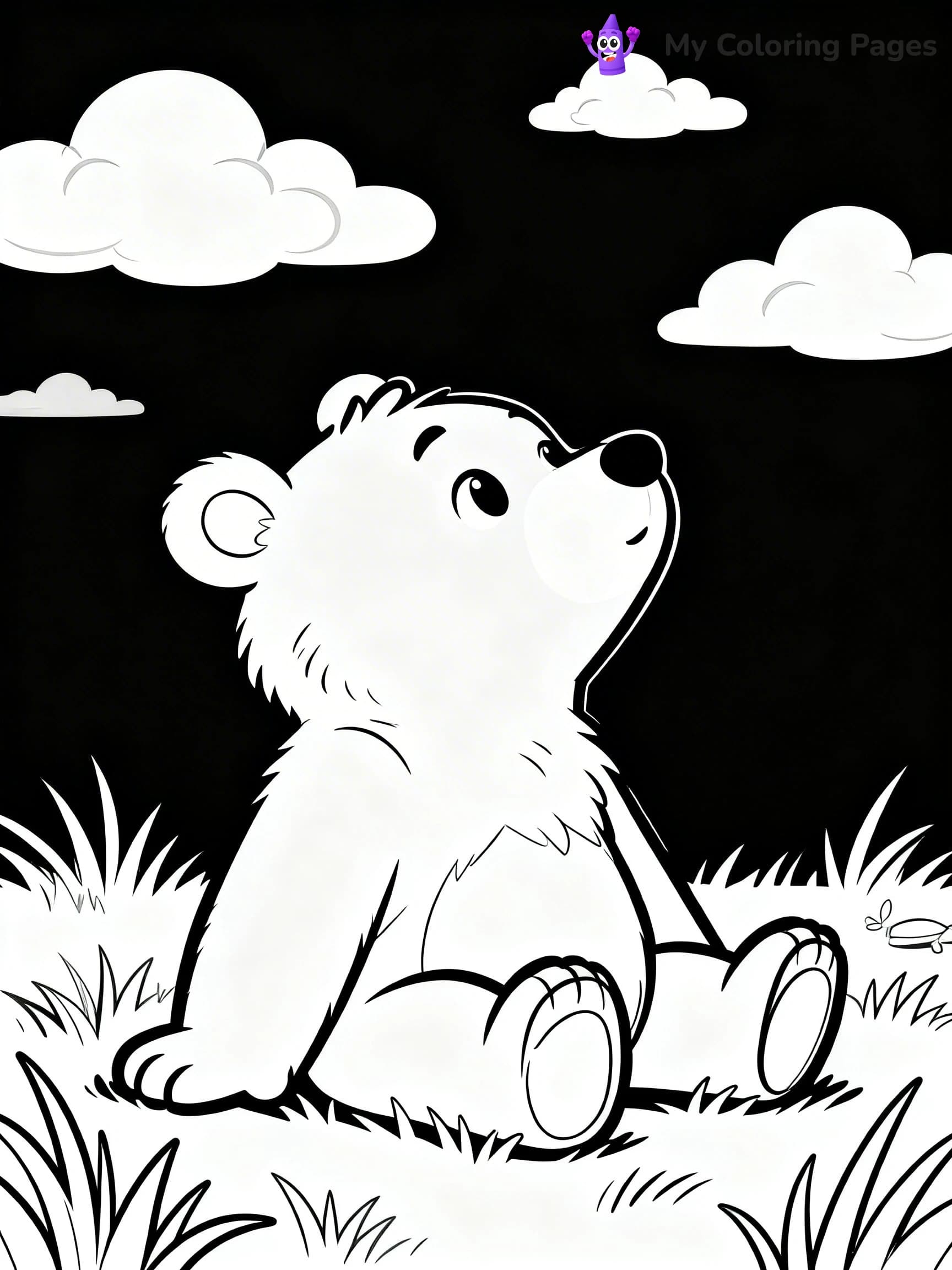 Little Bear Coloring Pages - 15