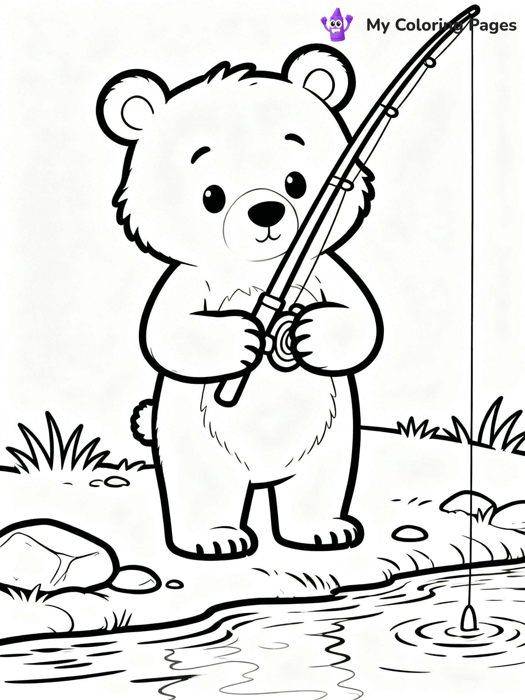 Little Bear Coloring Pages - 6