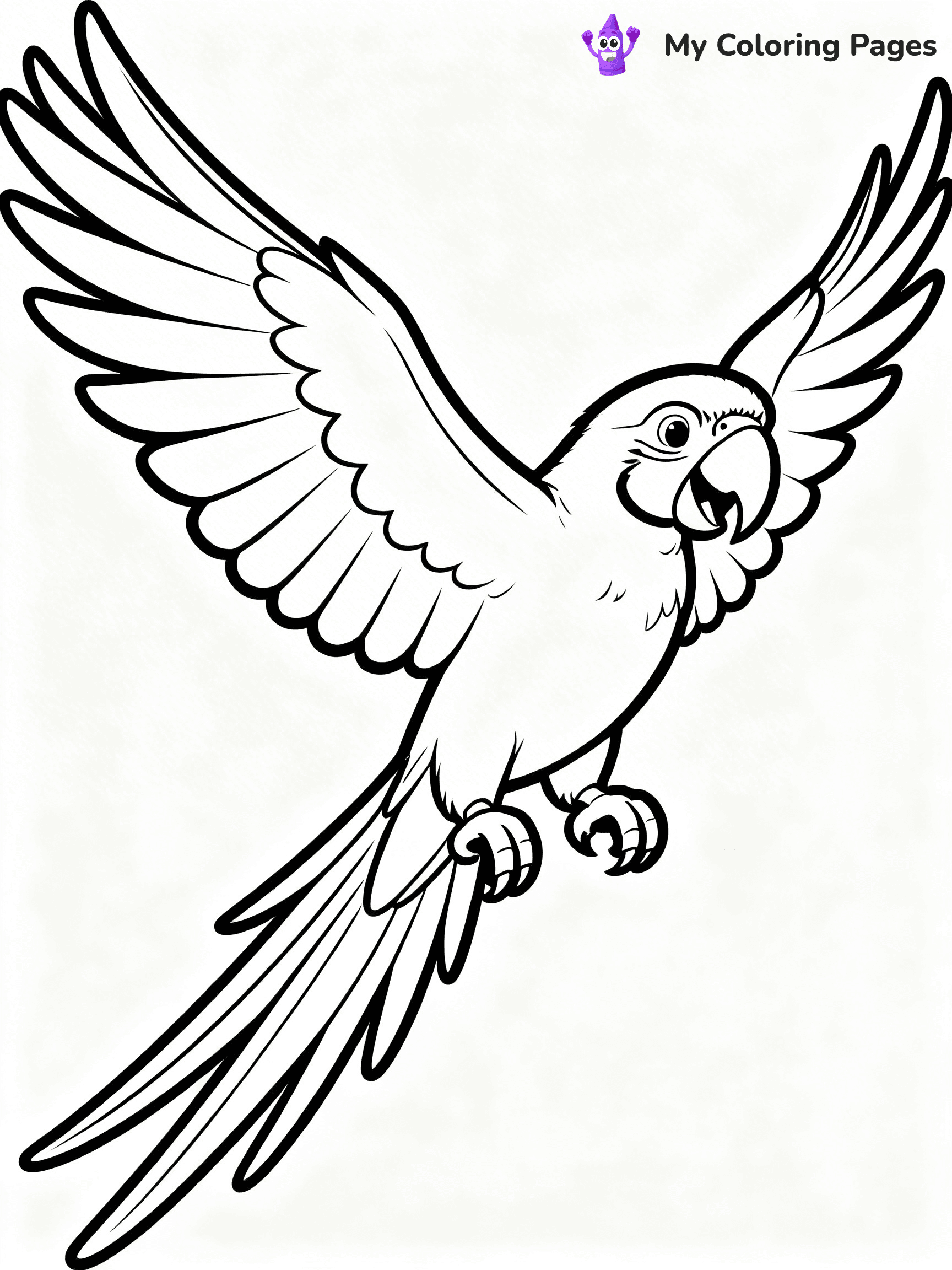Macaw Coloring Pages - 21