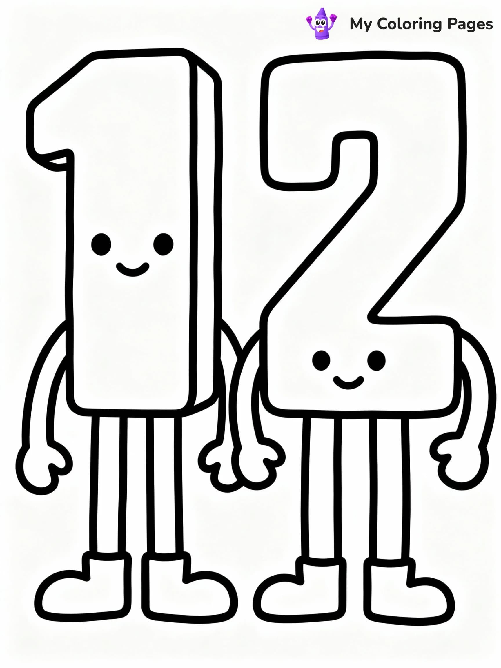 Numberblocks Coloring Pages - 24