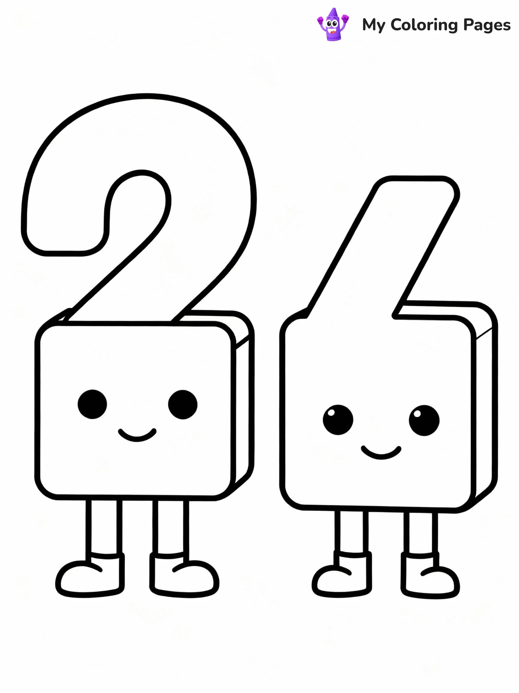 Numberblocks Coloring Pages - 22