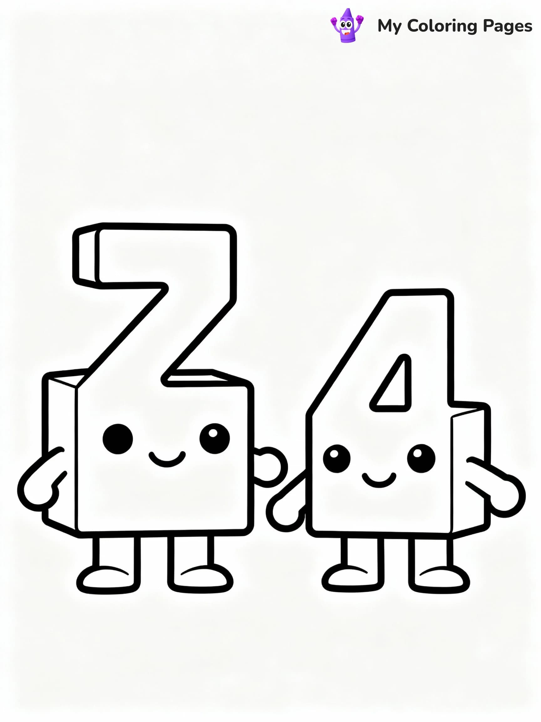 Numberblocks Coloring Pages - 21