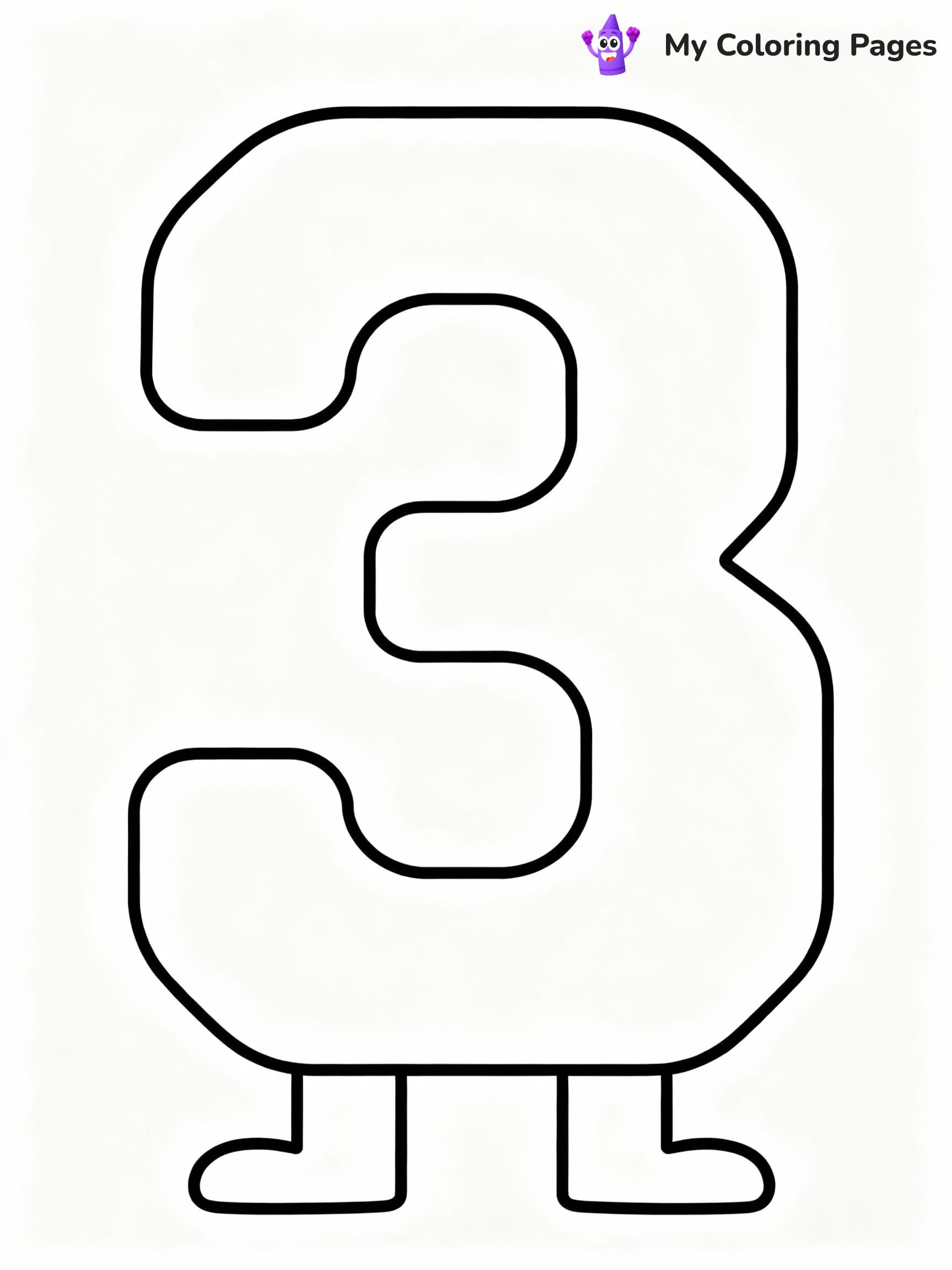 Numberblocks Coloring Pages - 18