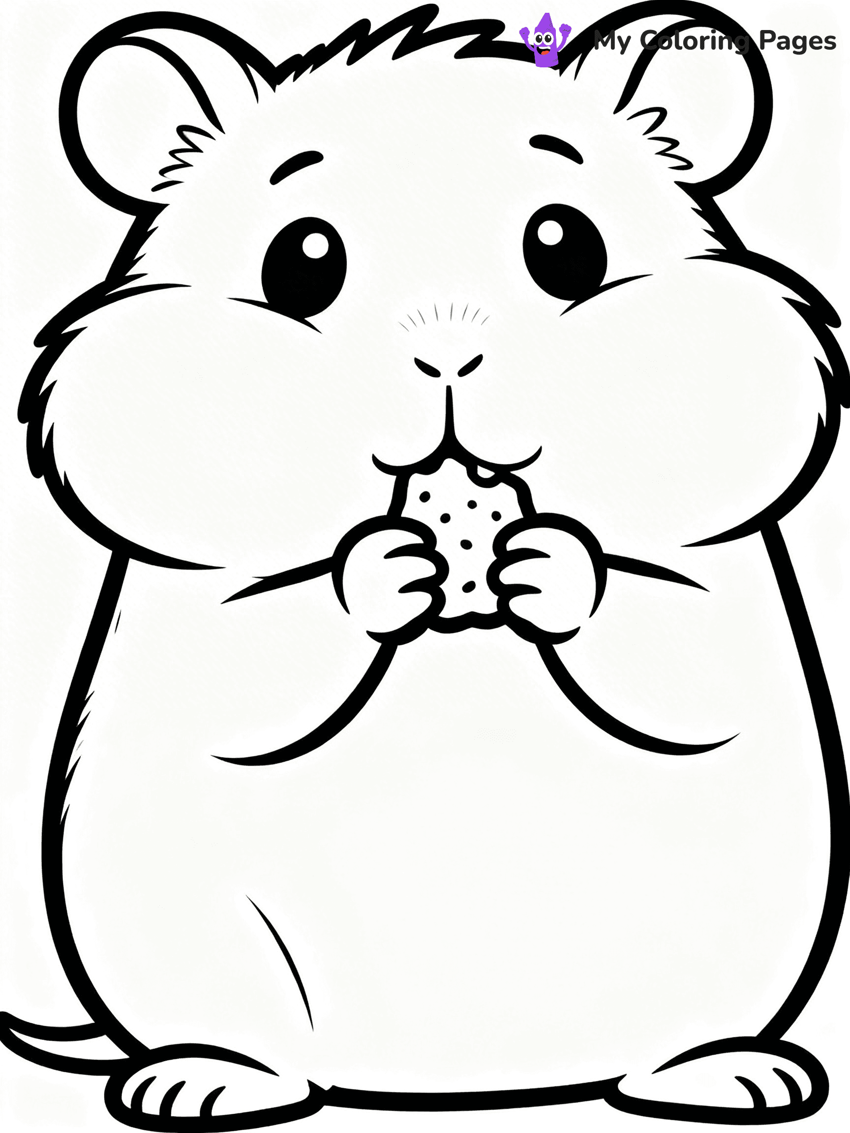 Hamster Coloring Pages - 21