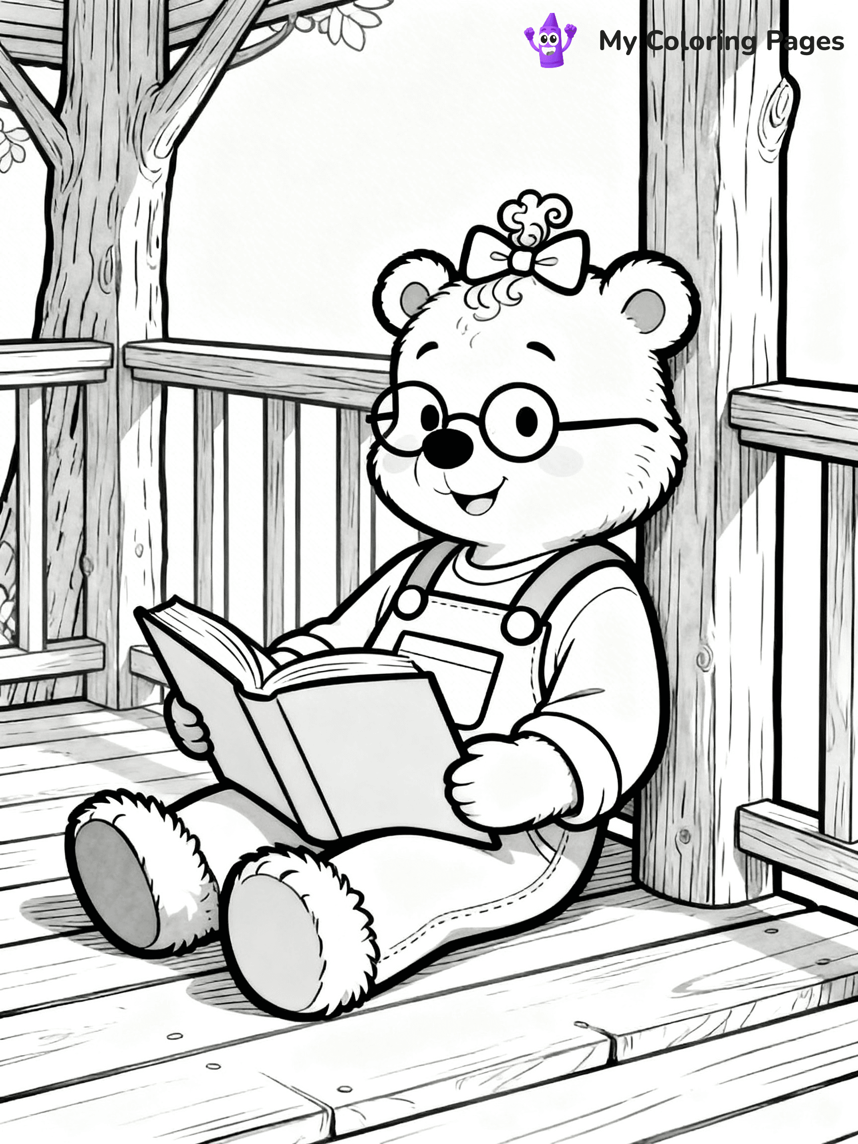 Berenstein Bears Coloring Pages - 29