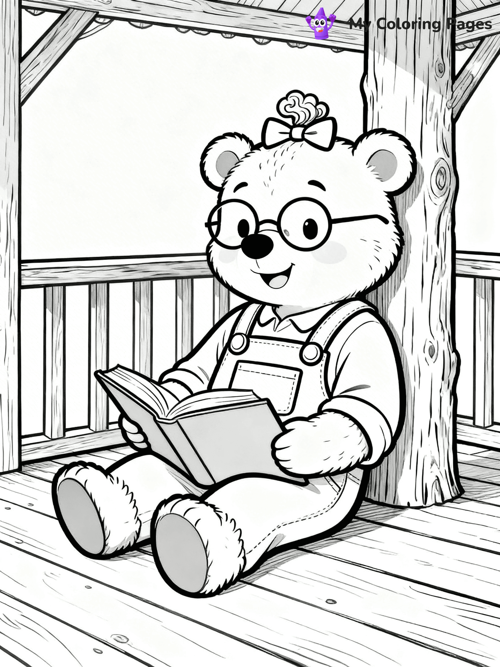 Berenstein Bears Coloring Pages - 28
