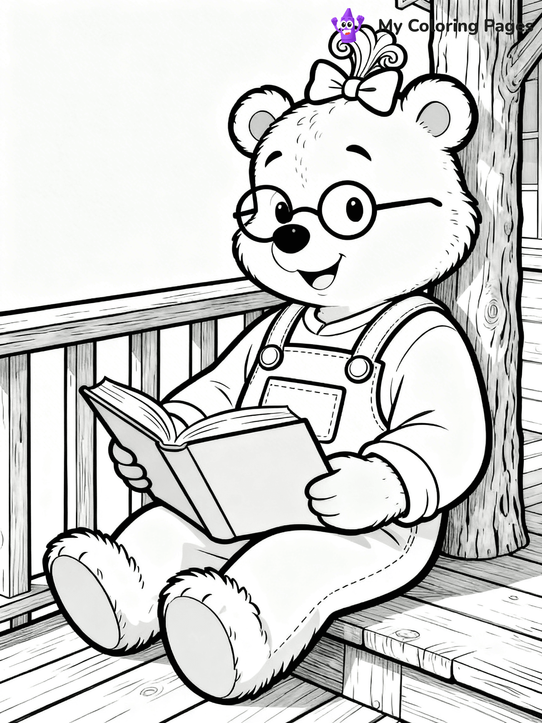 Berenstein Bears Coloring Pages - 25