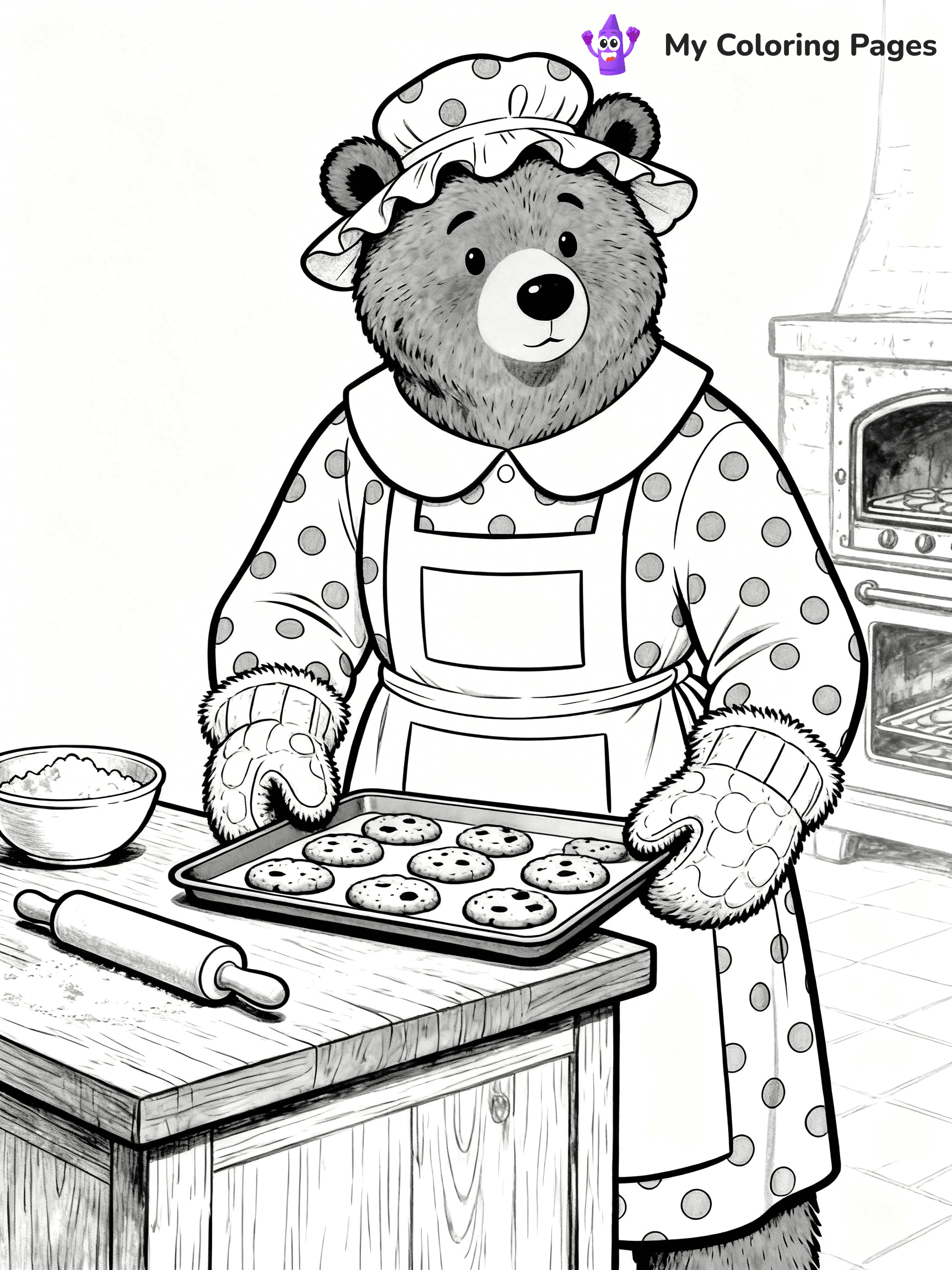 Berenstein Bears Coloring Pages - 11