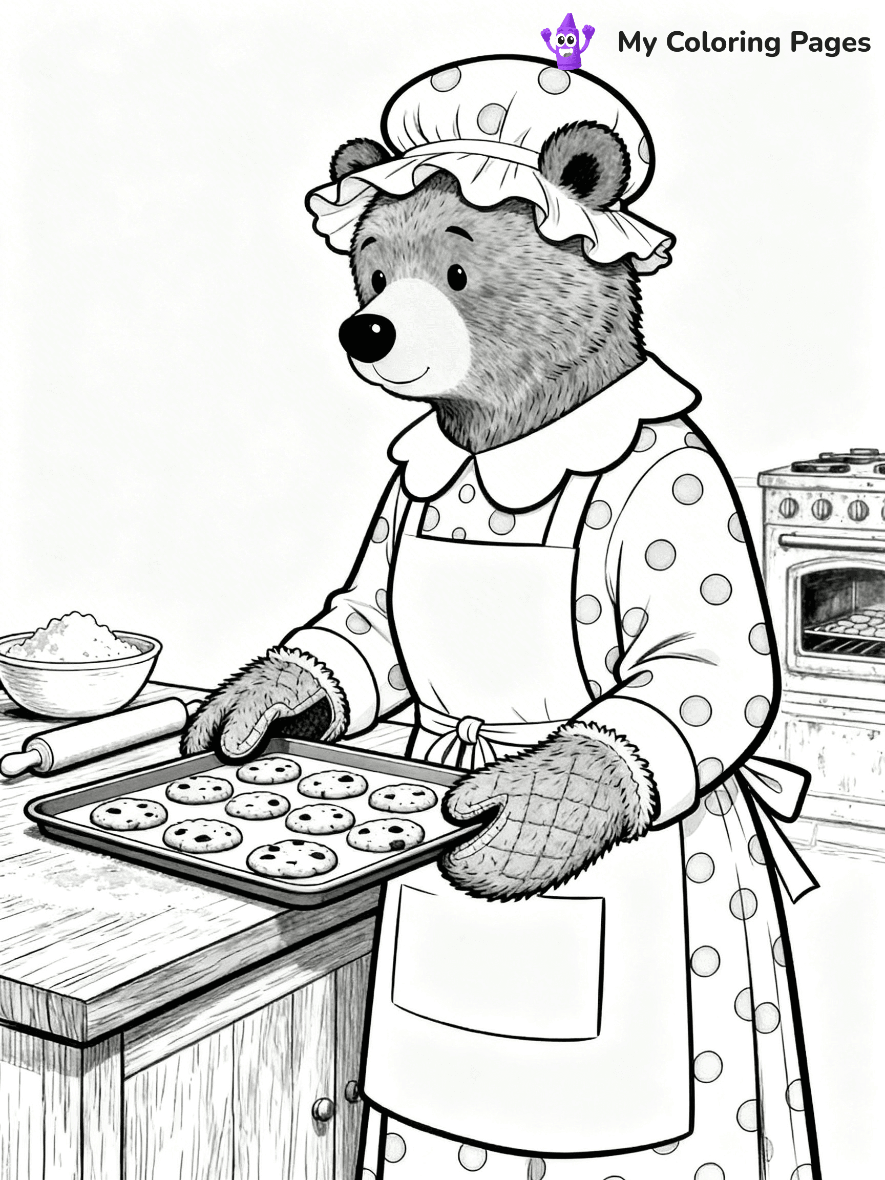 Berenstein Bears Coloring Pages - 8