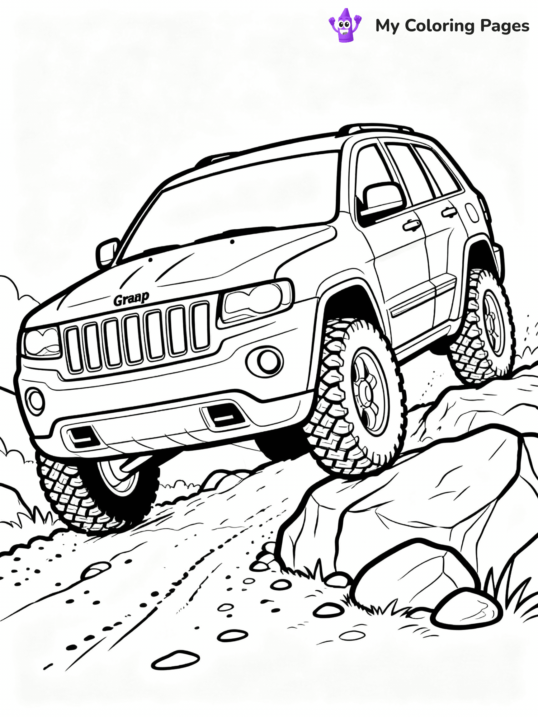 Jeep Coloring Pages - 26