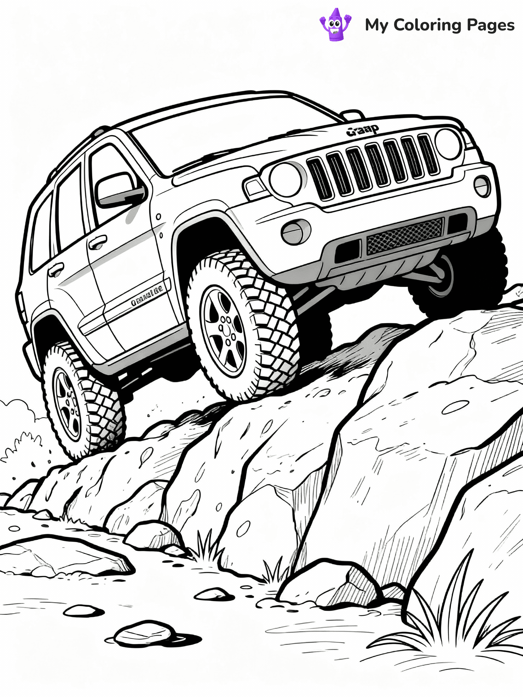 Jeep Coloring Pages - 25