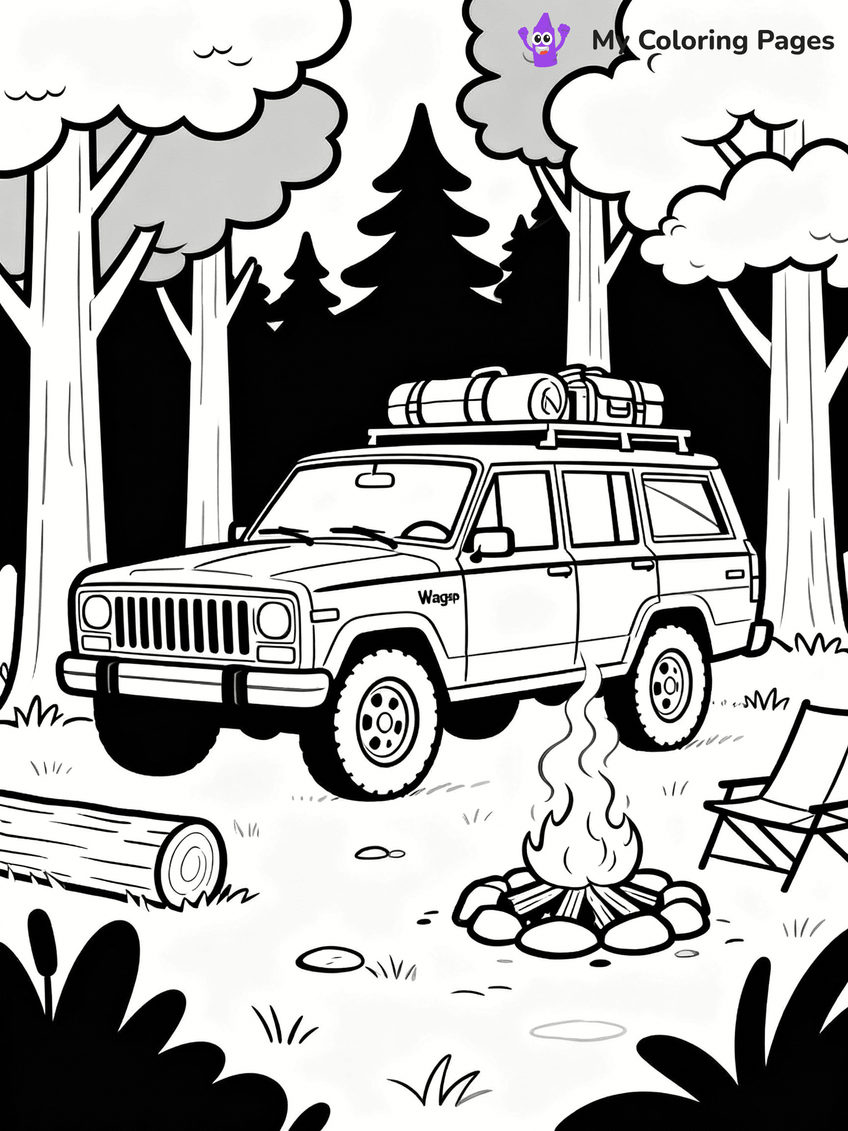 Jeep Coloring Pages - 18