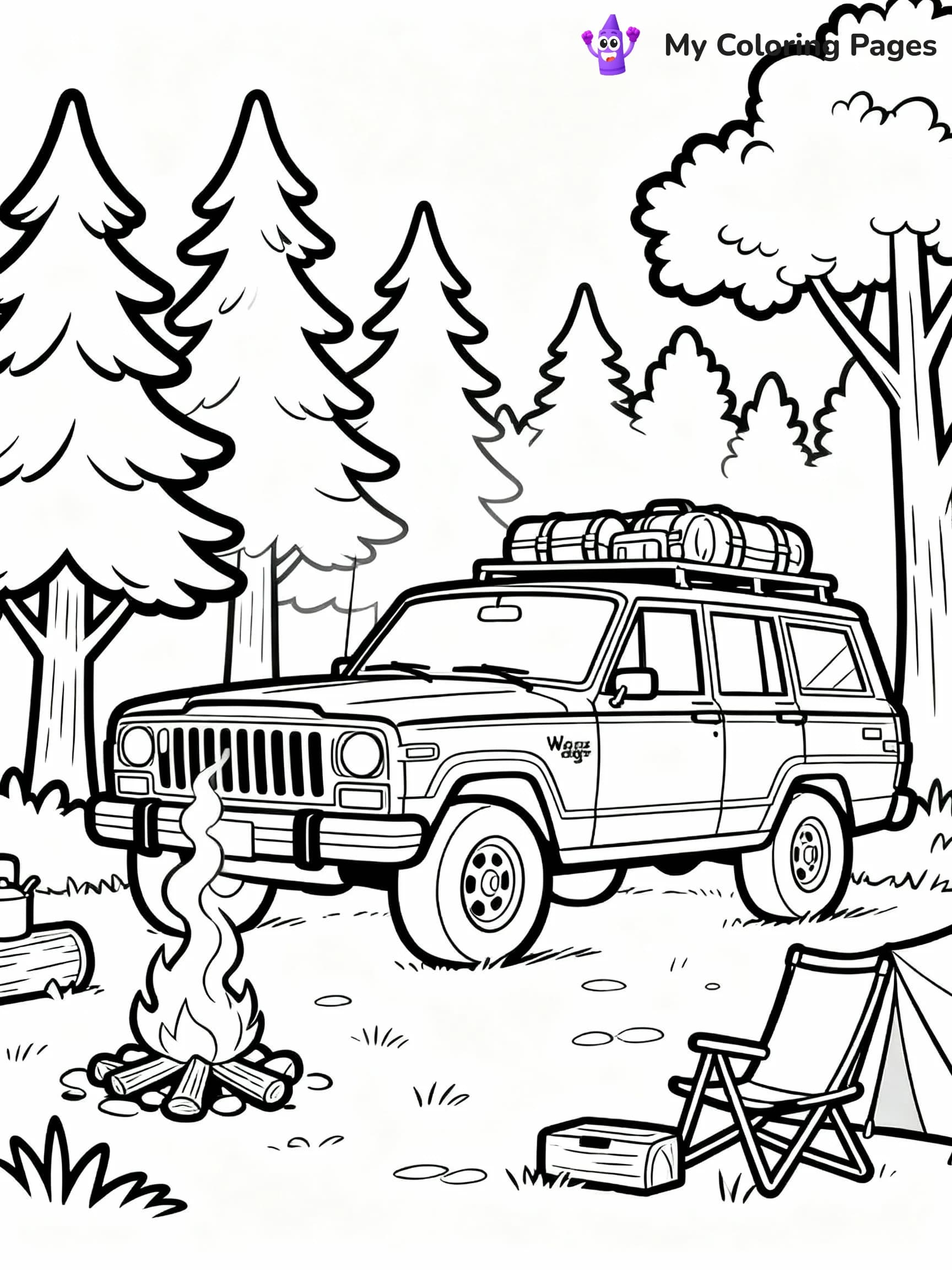 Jeep Coloring Pages - 16